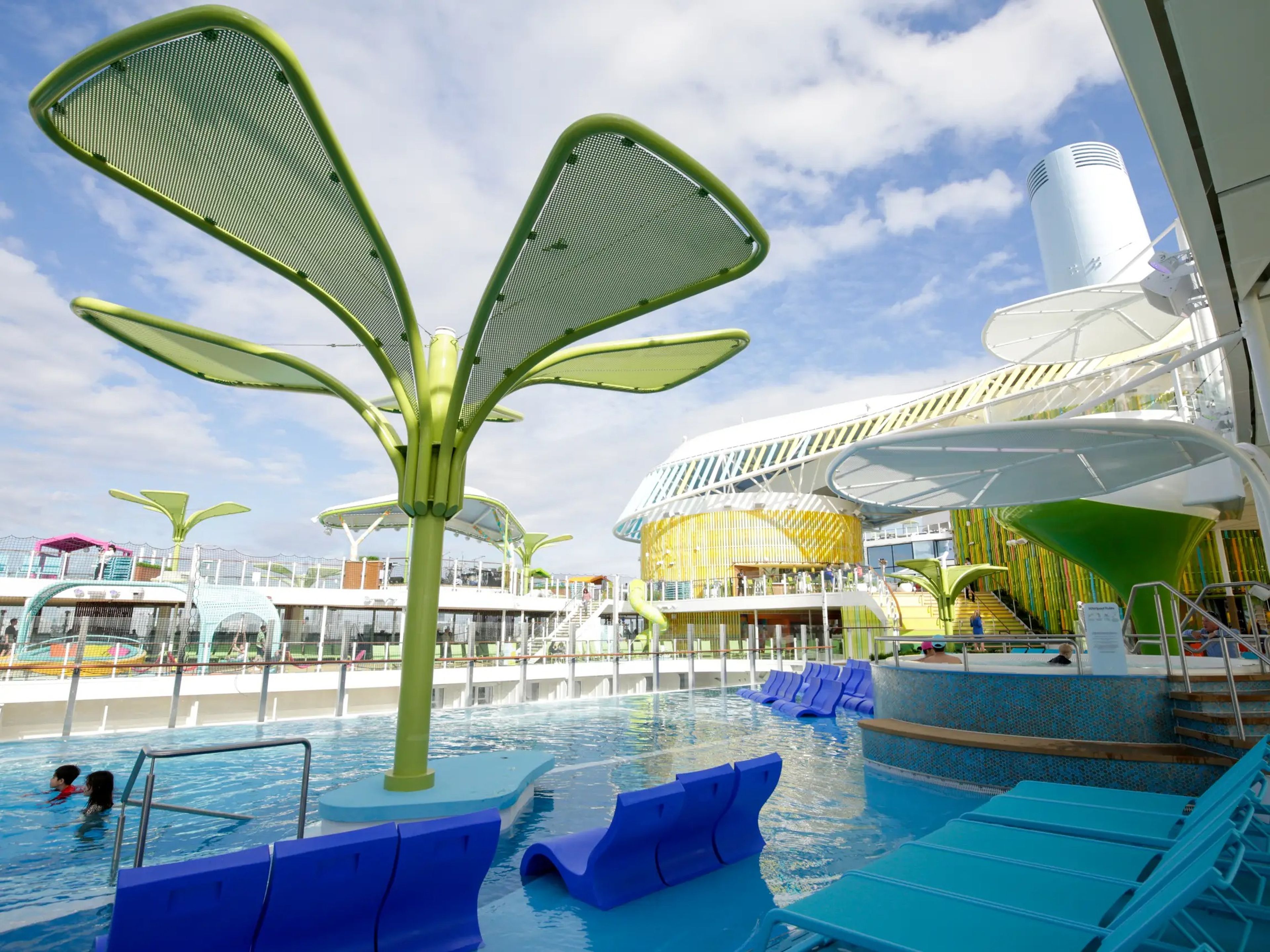pool deck  on Royal Caribbean Icon of the Seas