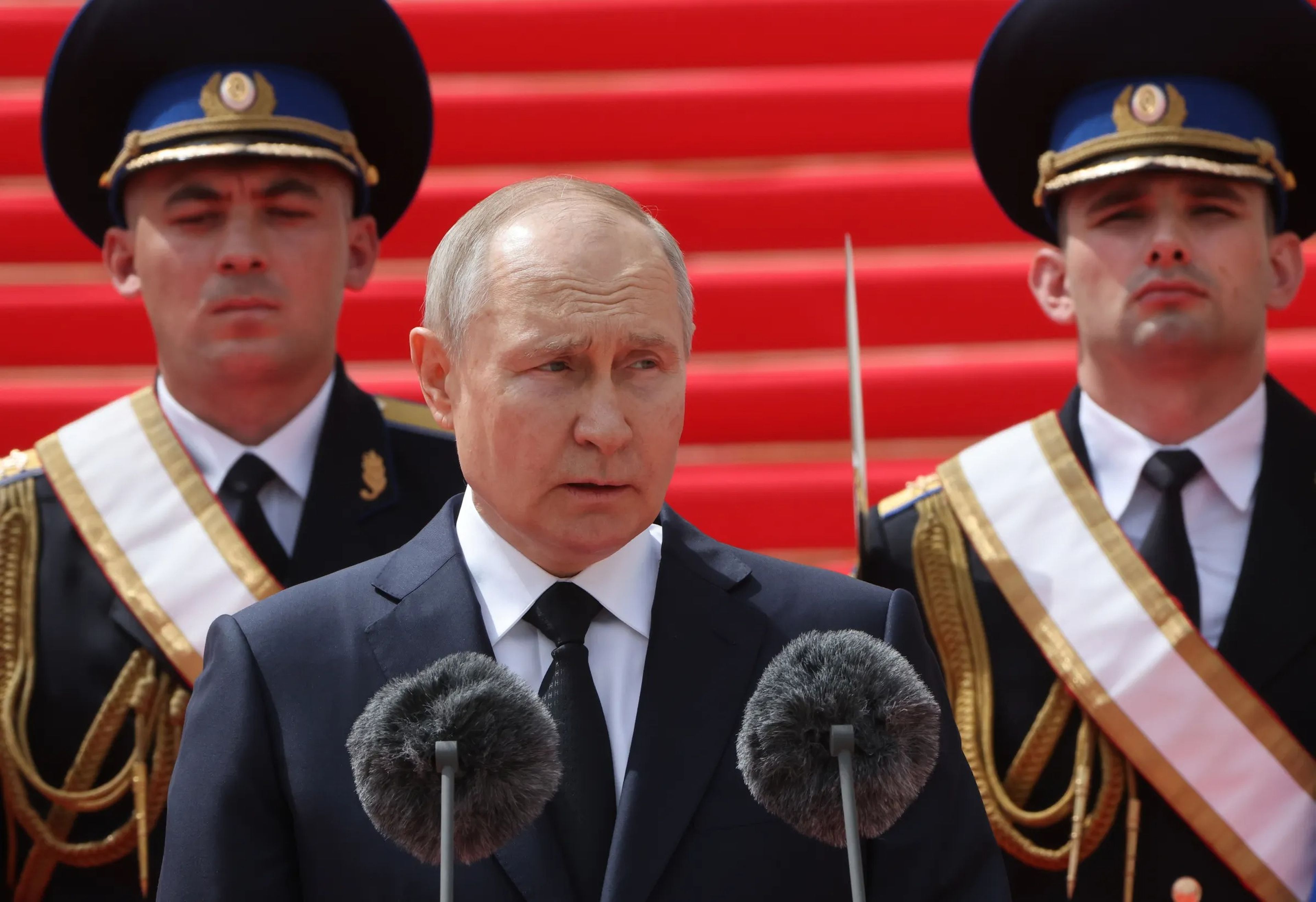 Vladímir Putin, presidente de Rusia. 