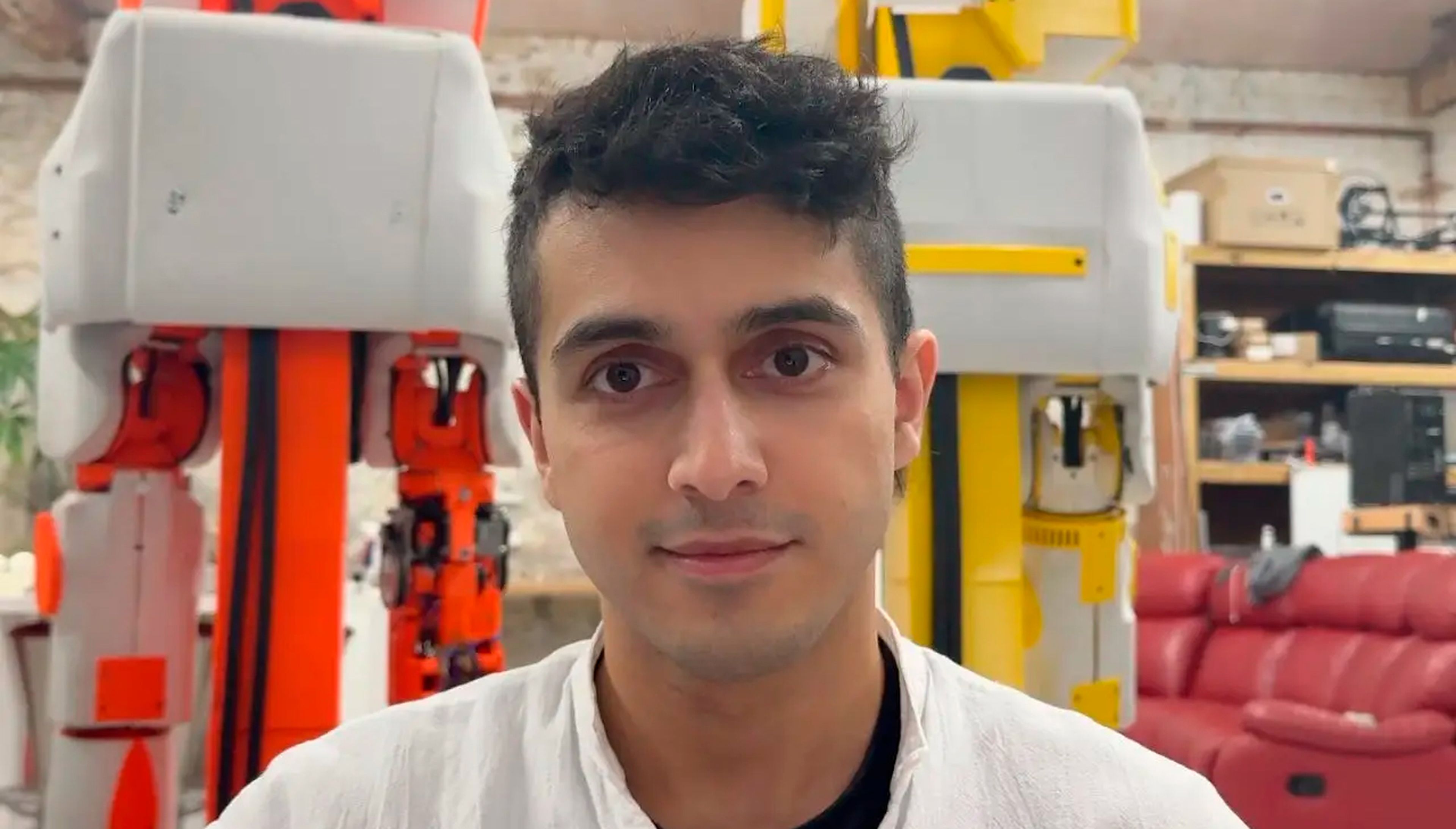 Shariq Hashme, cofundador y CEO de Prosper Robotics.