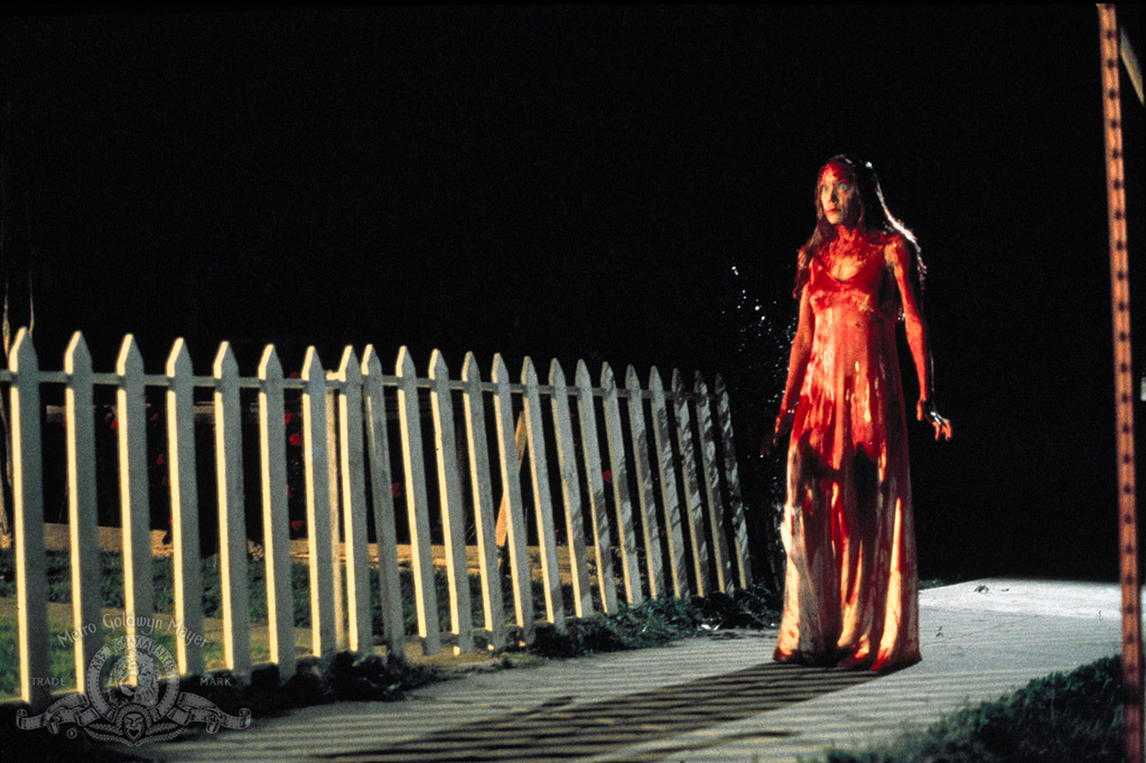 Carrie (1976). Película basada en un libro de Stephen King 