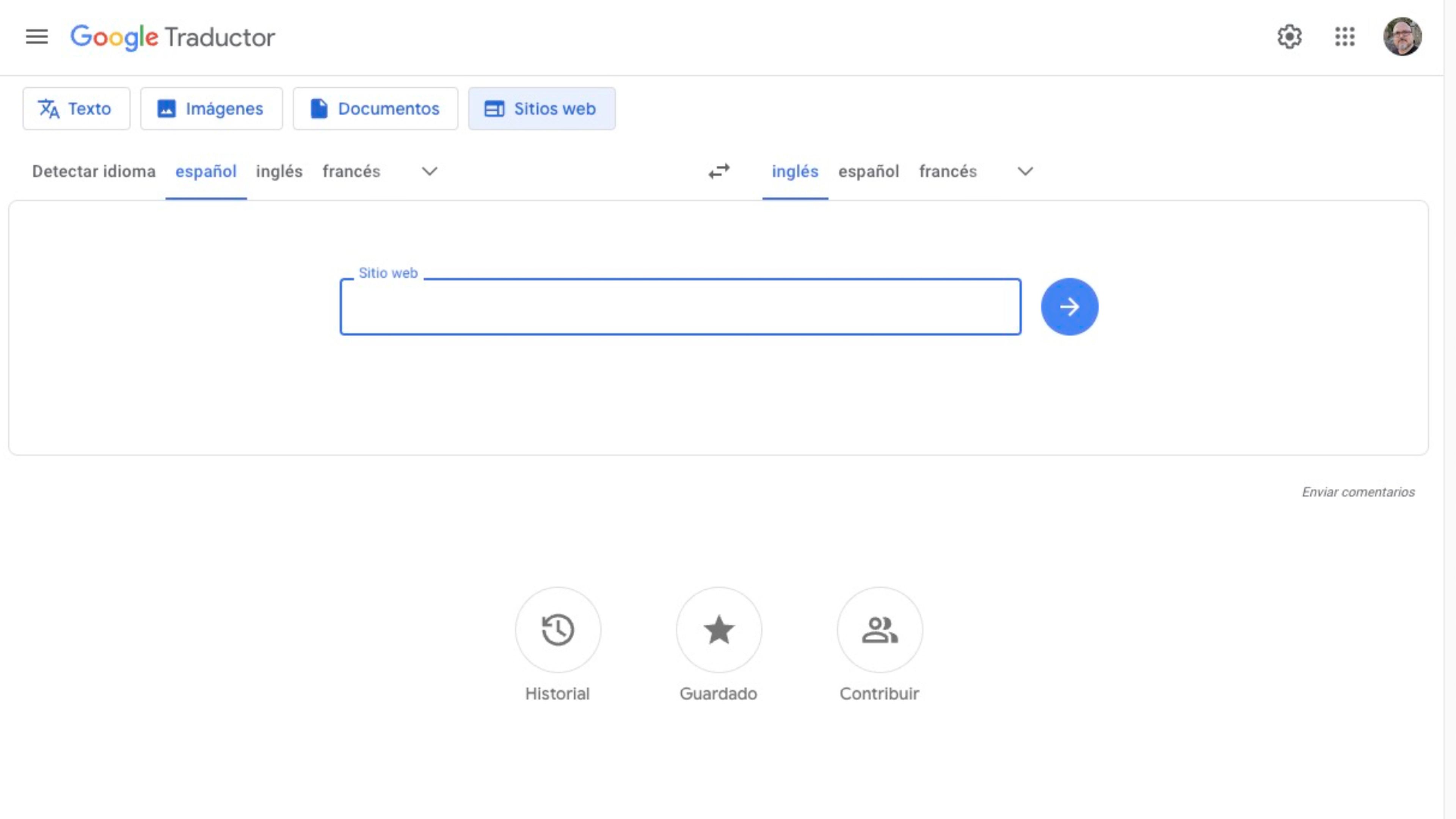 Cómo utilizar Google Translate en el ordenador: sitios web