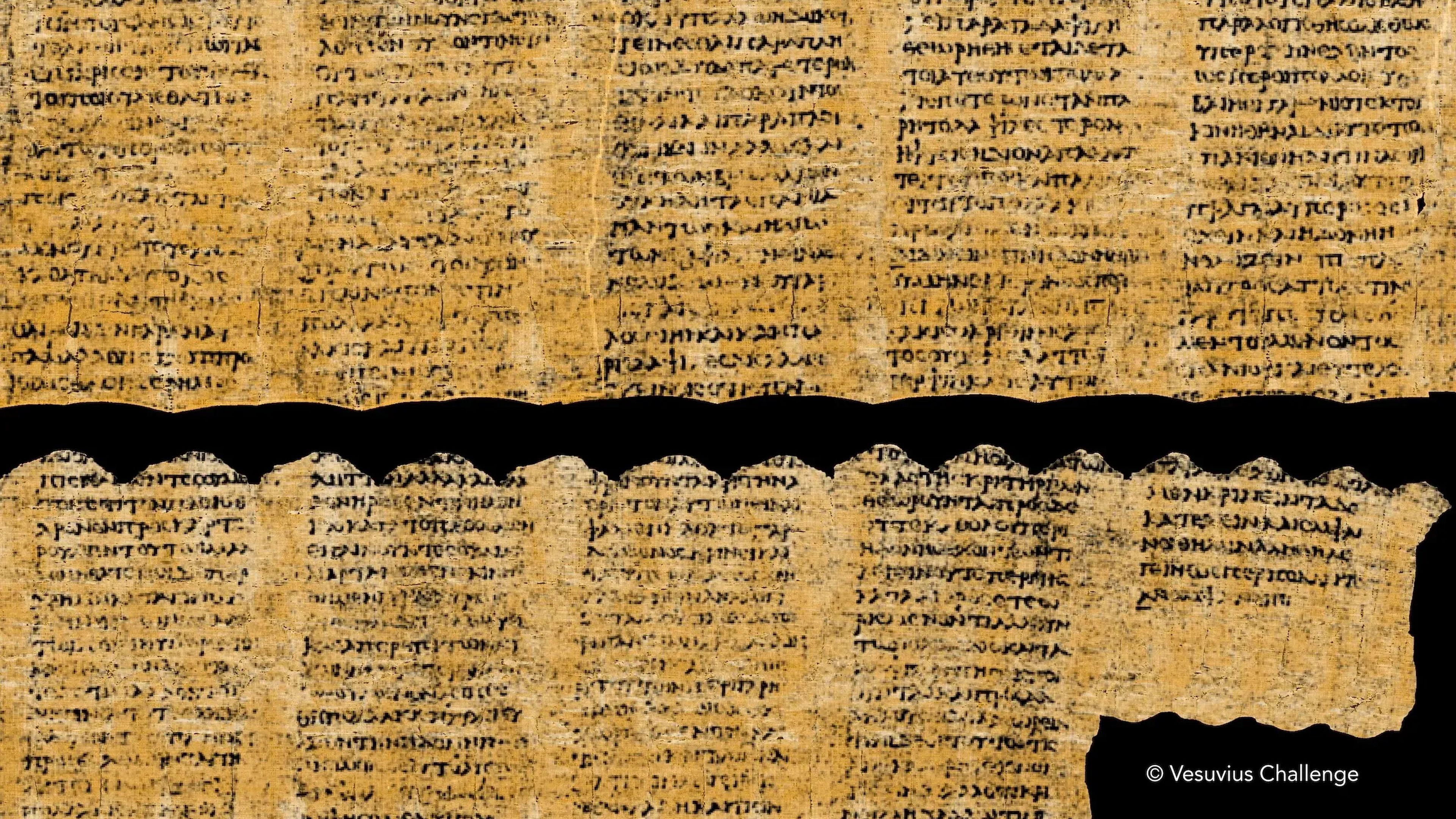Los concursantes del Desafío del Vesubio utilizaron IA para descifrar los papiros.