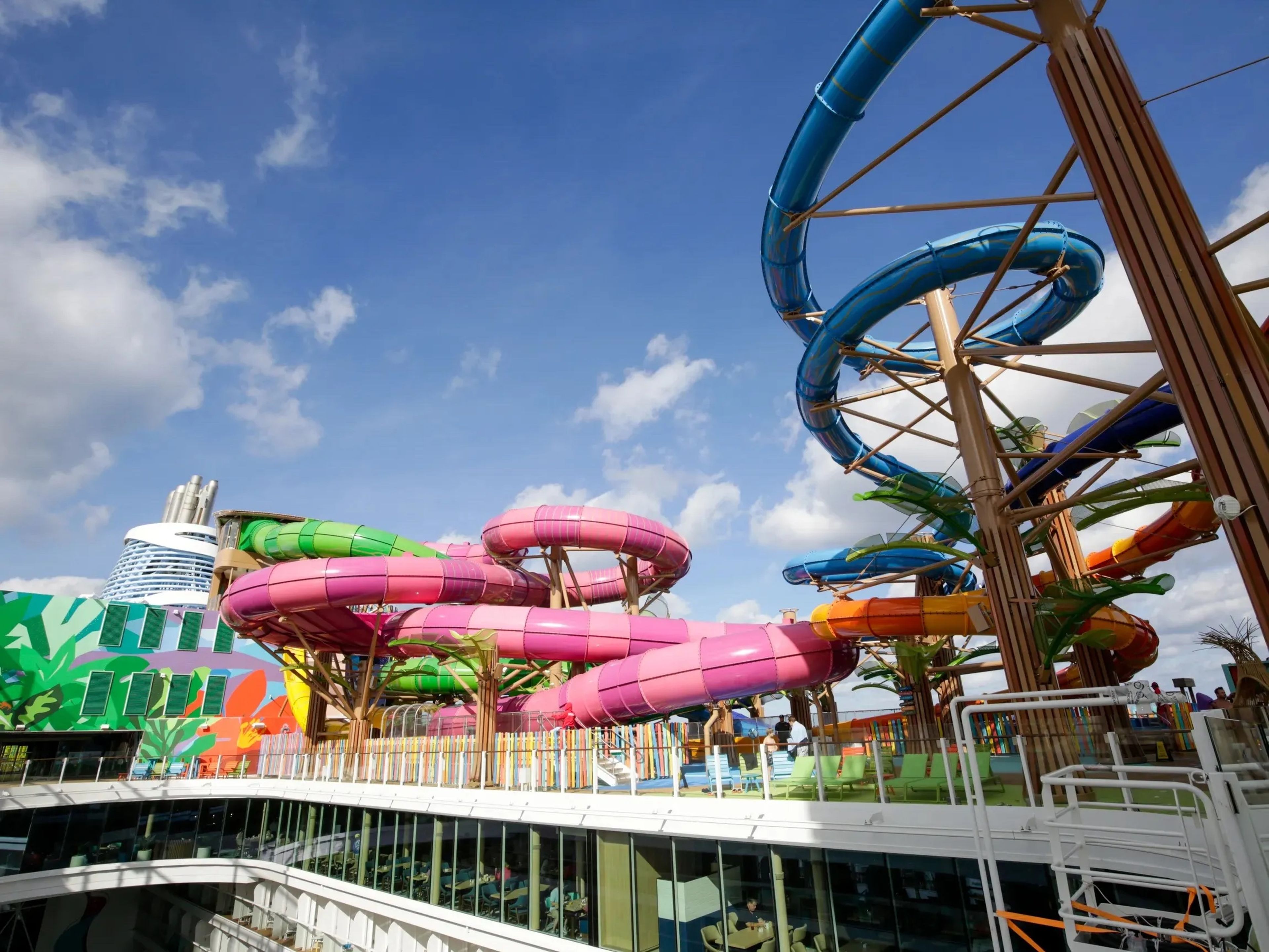Icon of the Seas' water park