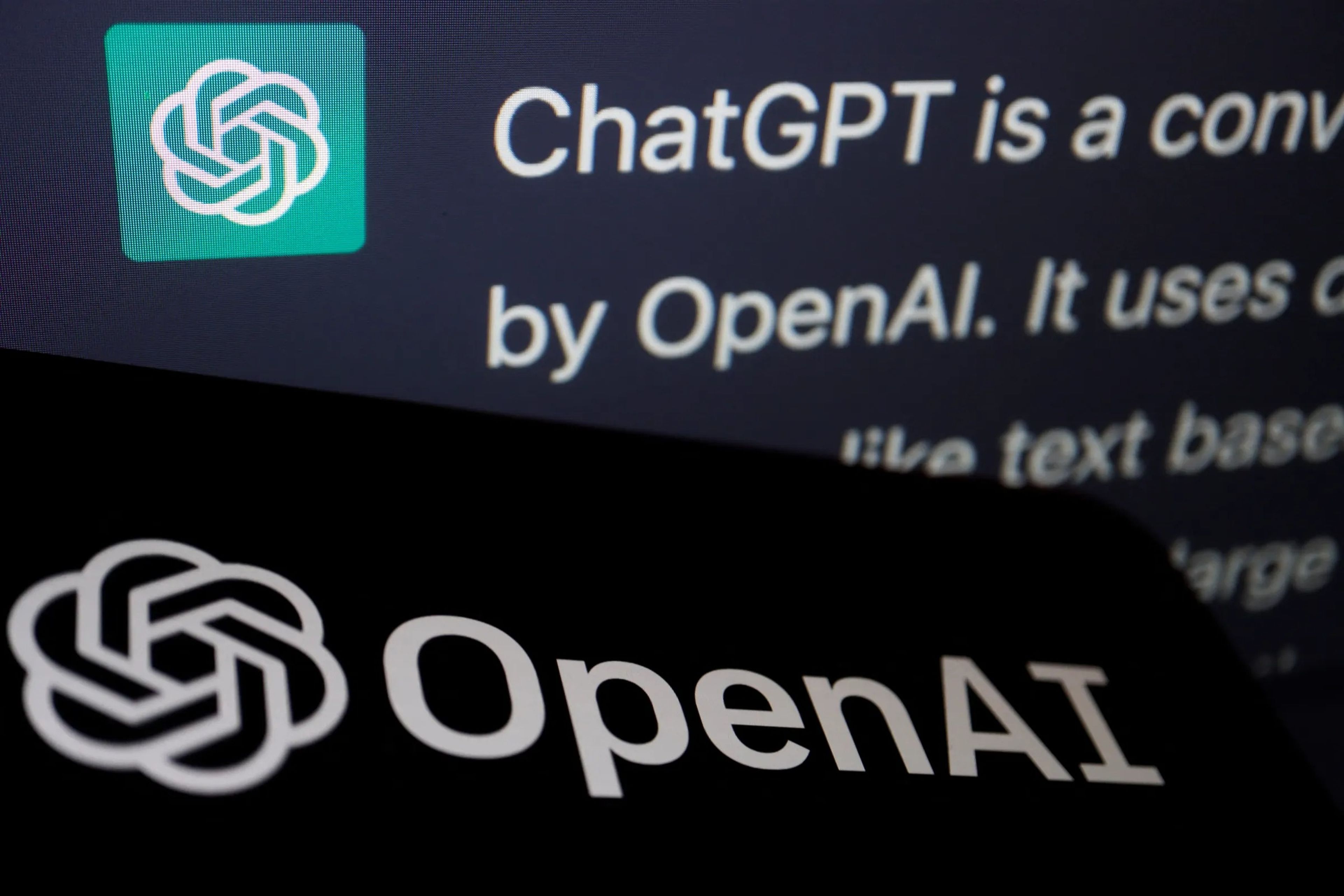 Una captura de pantalla de OpenAI, la herramienta de ChatGPT.