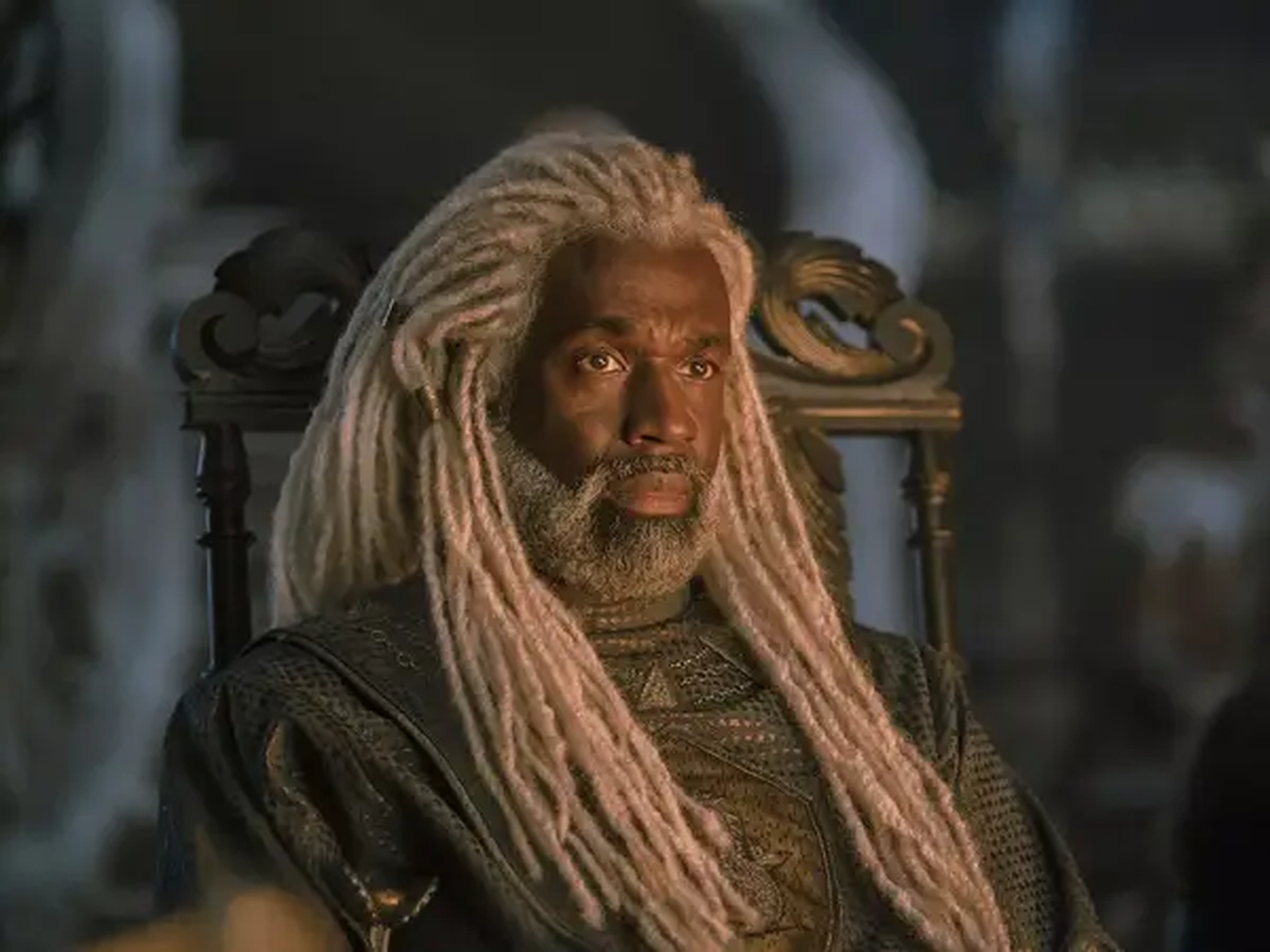 Steve Toussaint como Corlys Velaryon en 'La casa del Dragón'