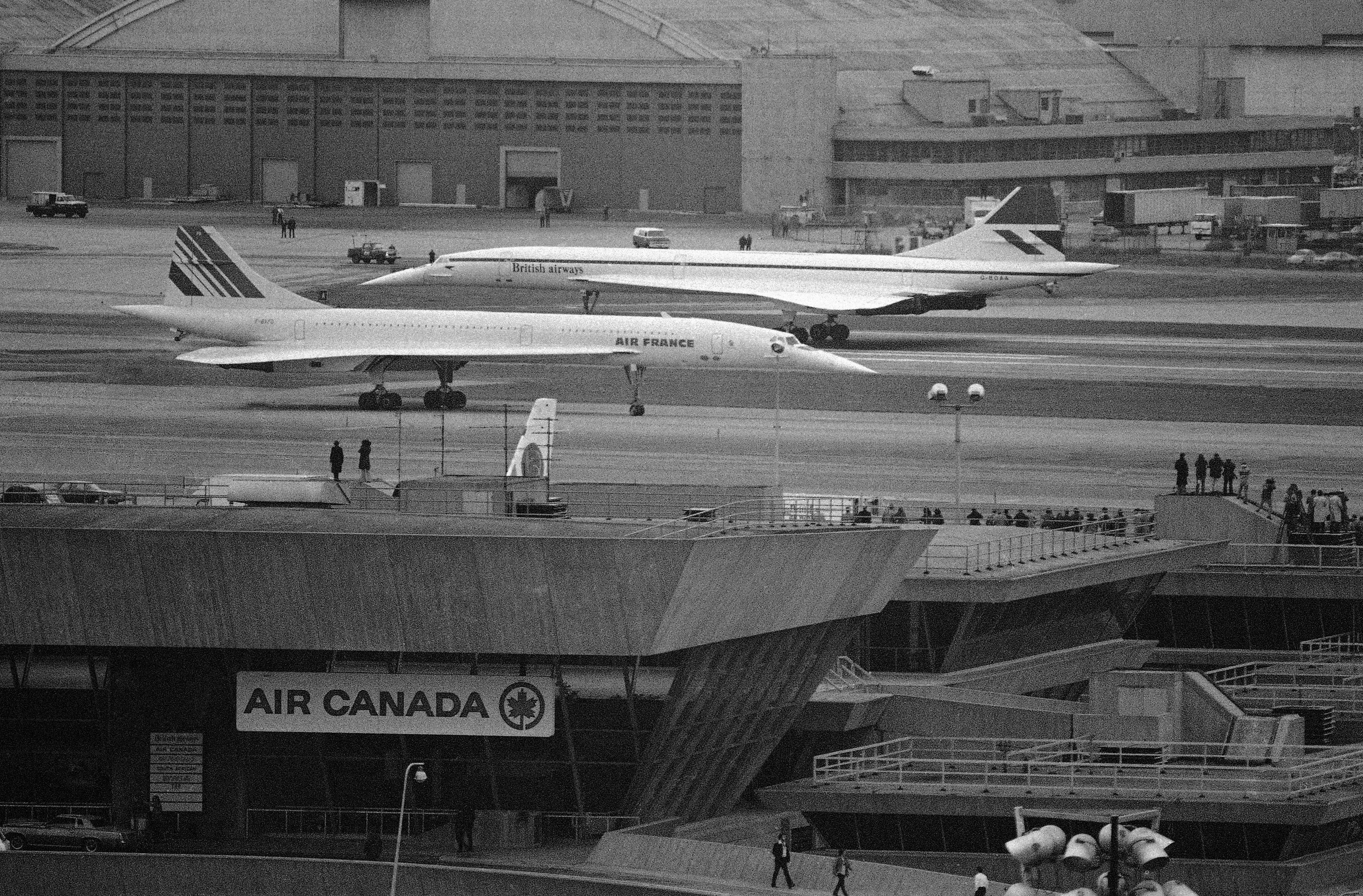 Avión supersónico Concorde.