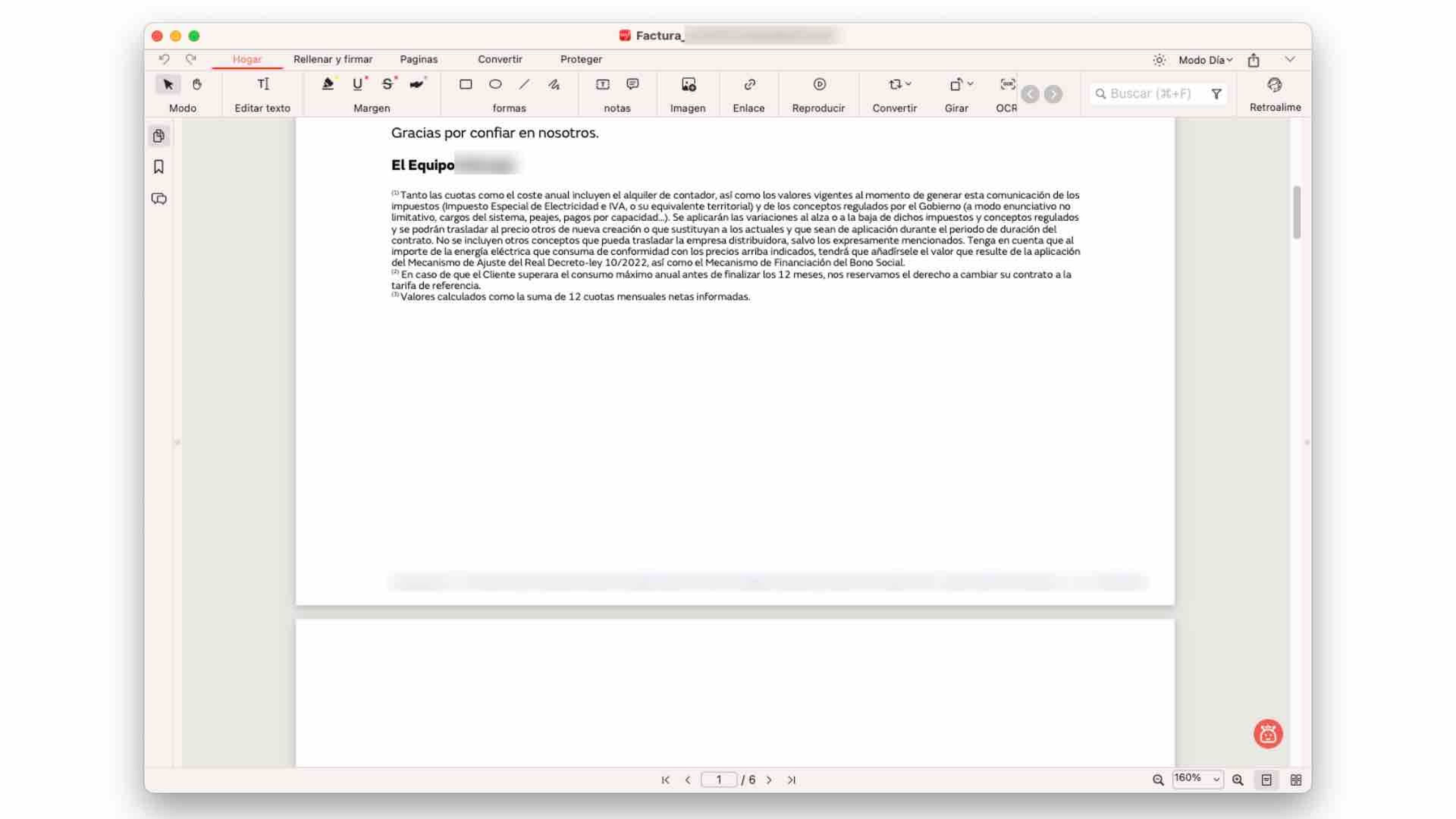Editar un PDF gratis con PDFgear