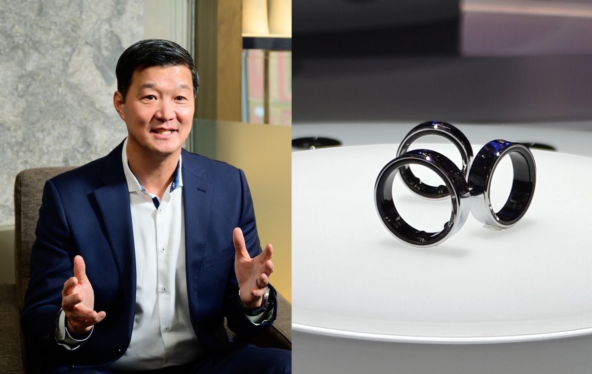 Why did Samsung introduce a smart ring, according to the head of the Ministry of Health