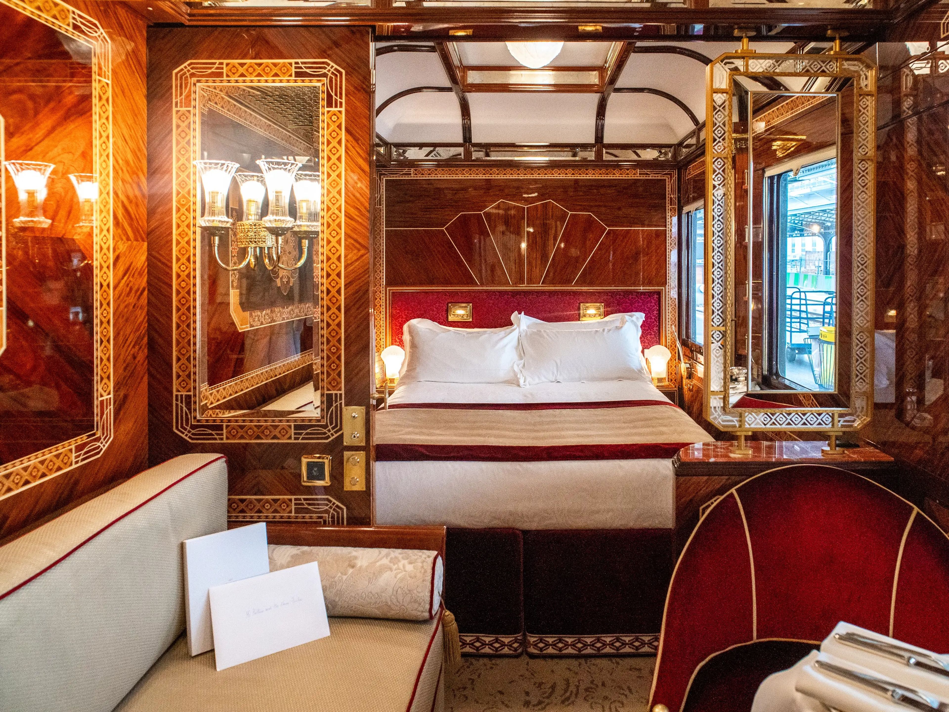 La gran suite Praga del Venice Simplon-Orient-Express.