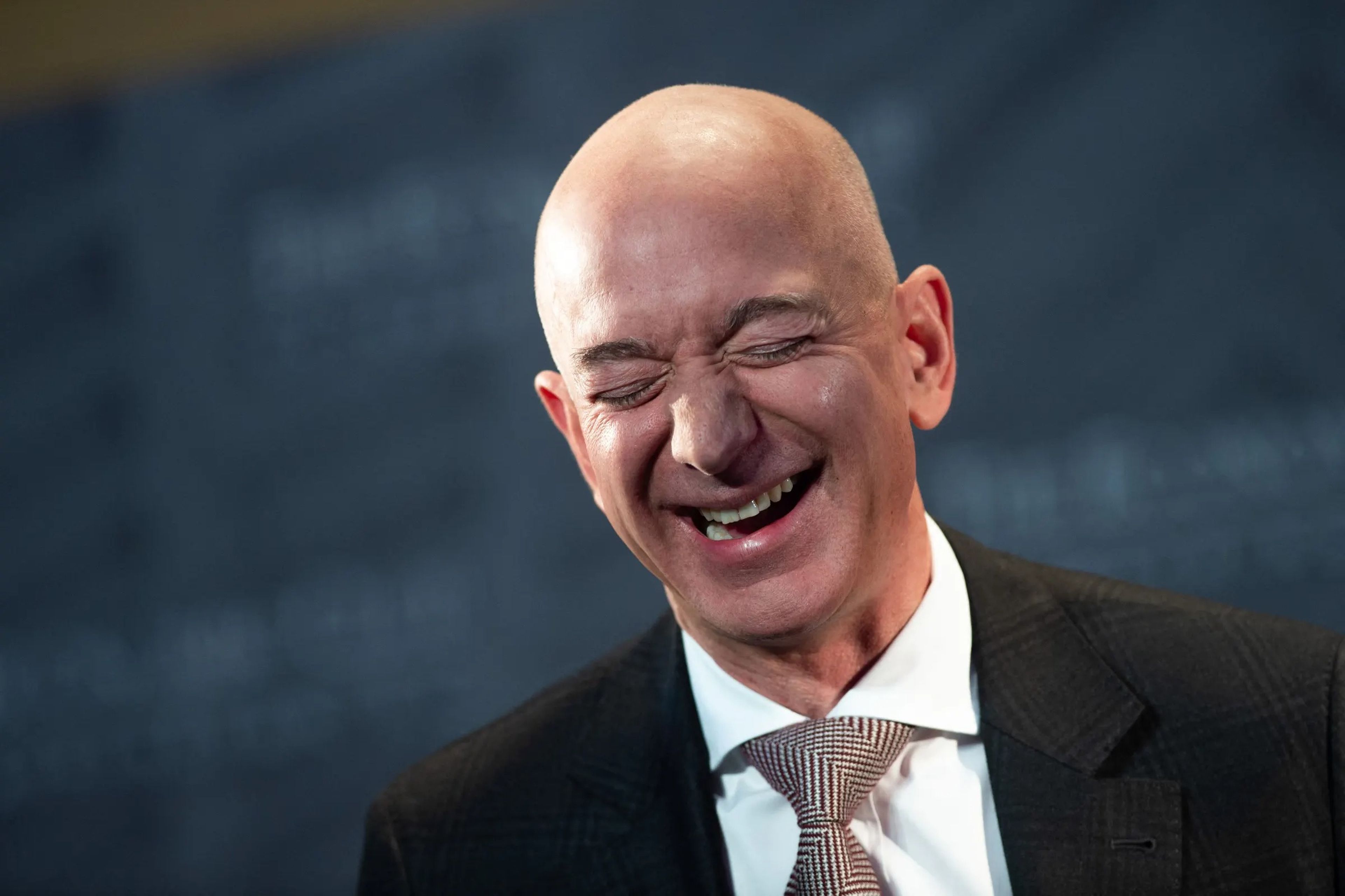 Jeff Bezos, founder of Amazon.