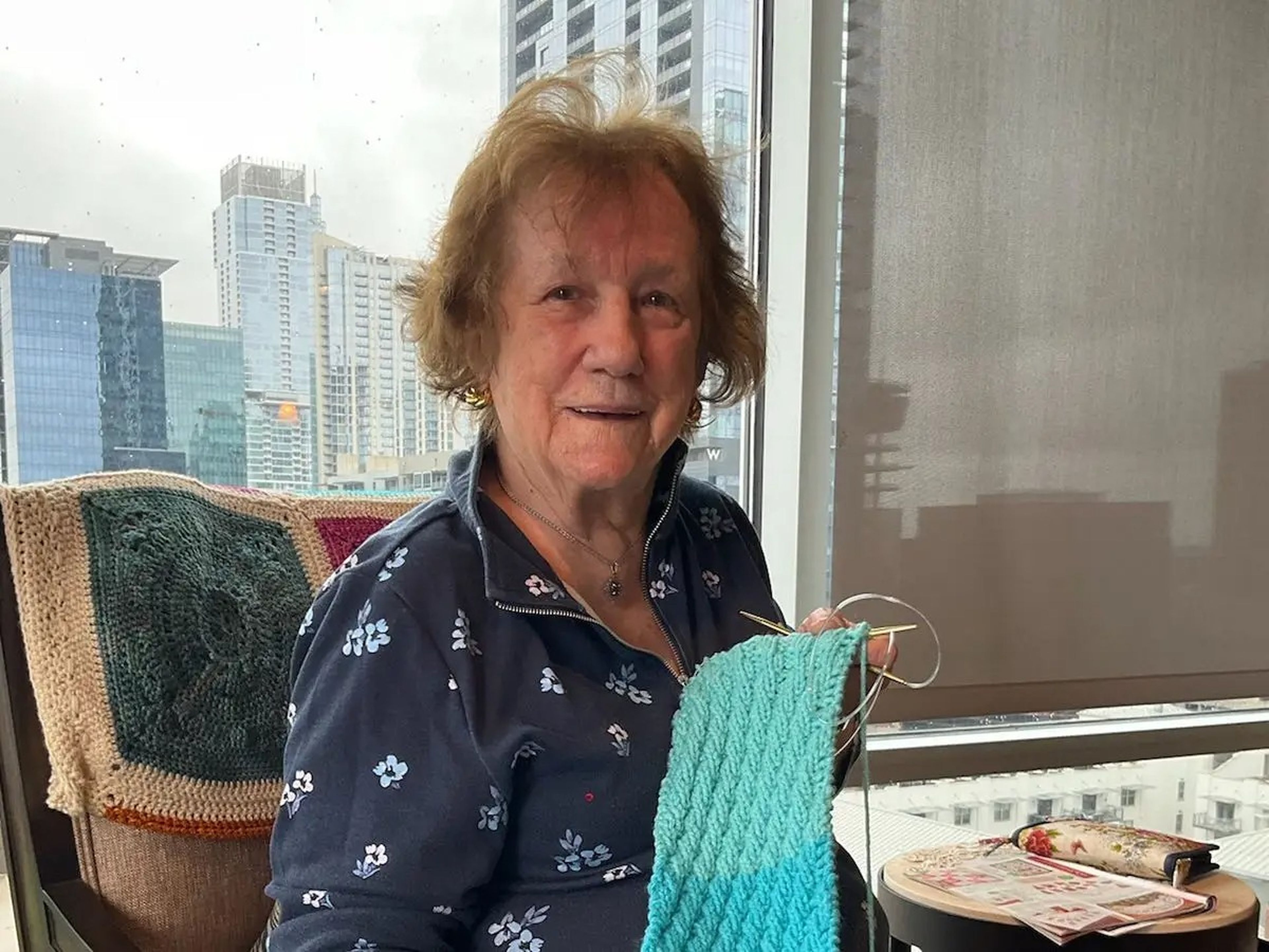 La abuela de Meredith Wilshere tiene 91 años y sigue viajando por todo el mundo.