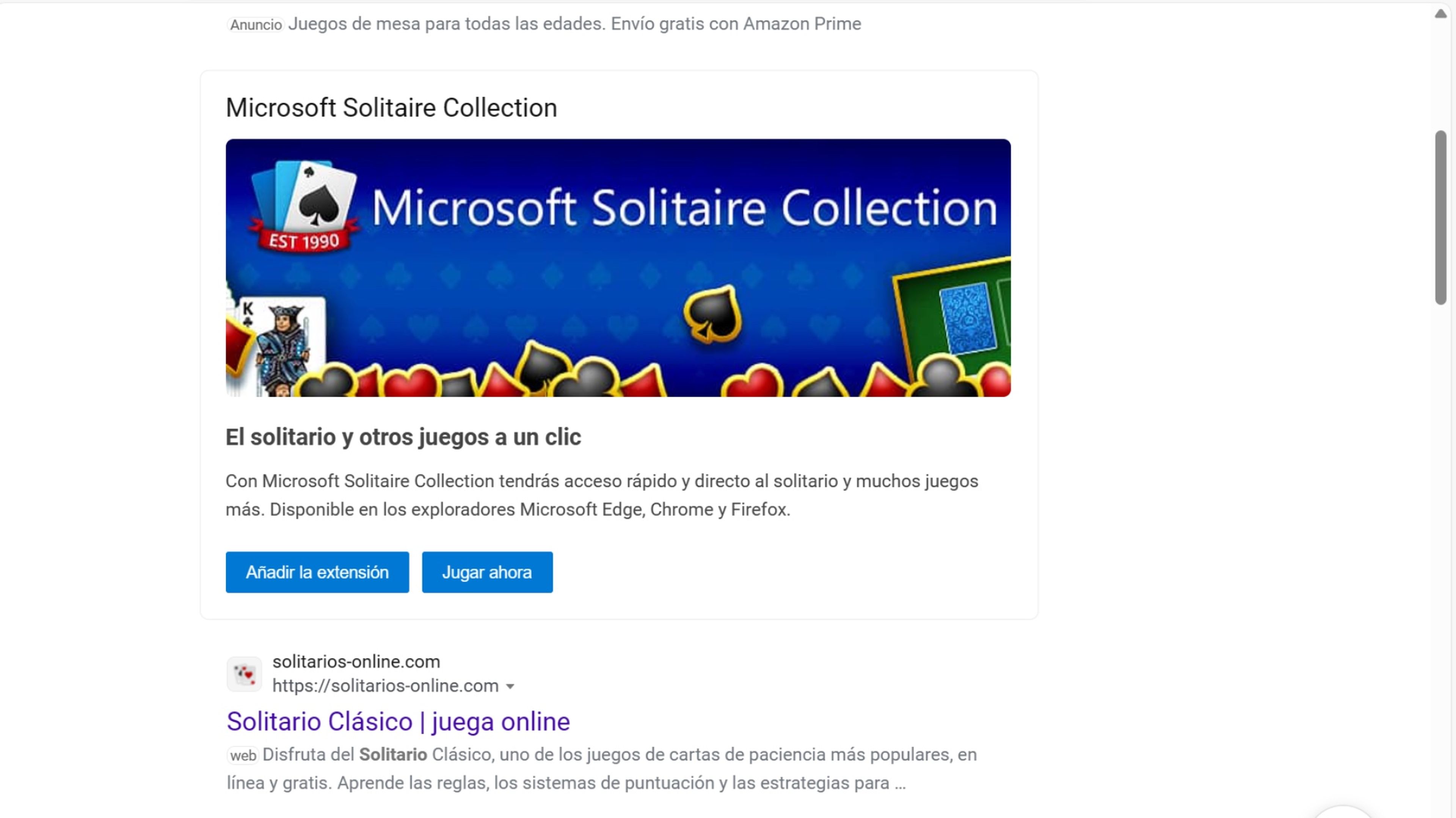 Microsoft Solitario