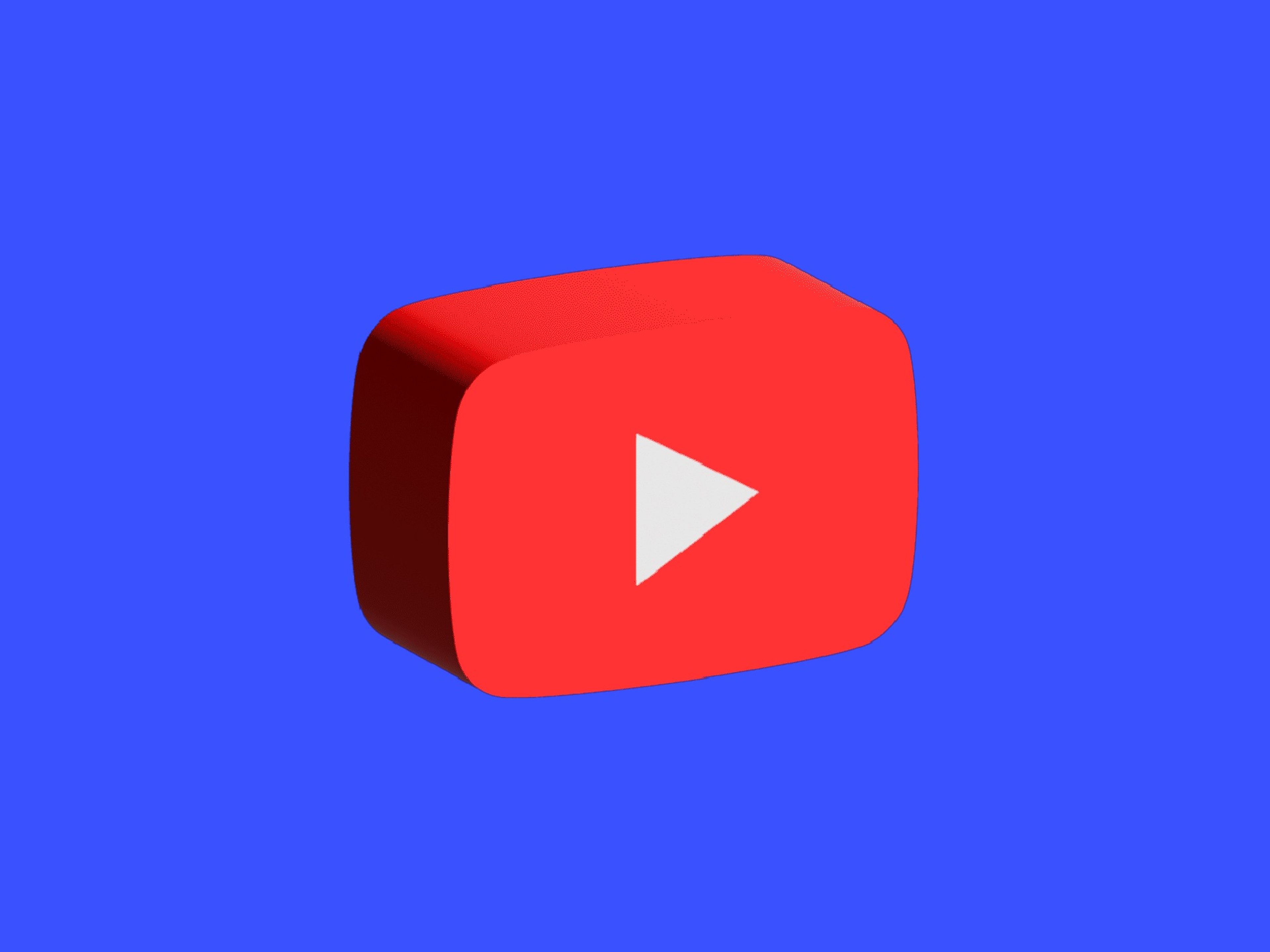 Ilustración del logo de YouTube.