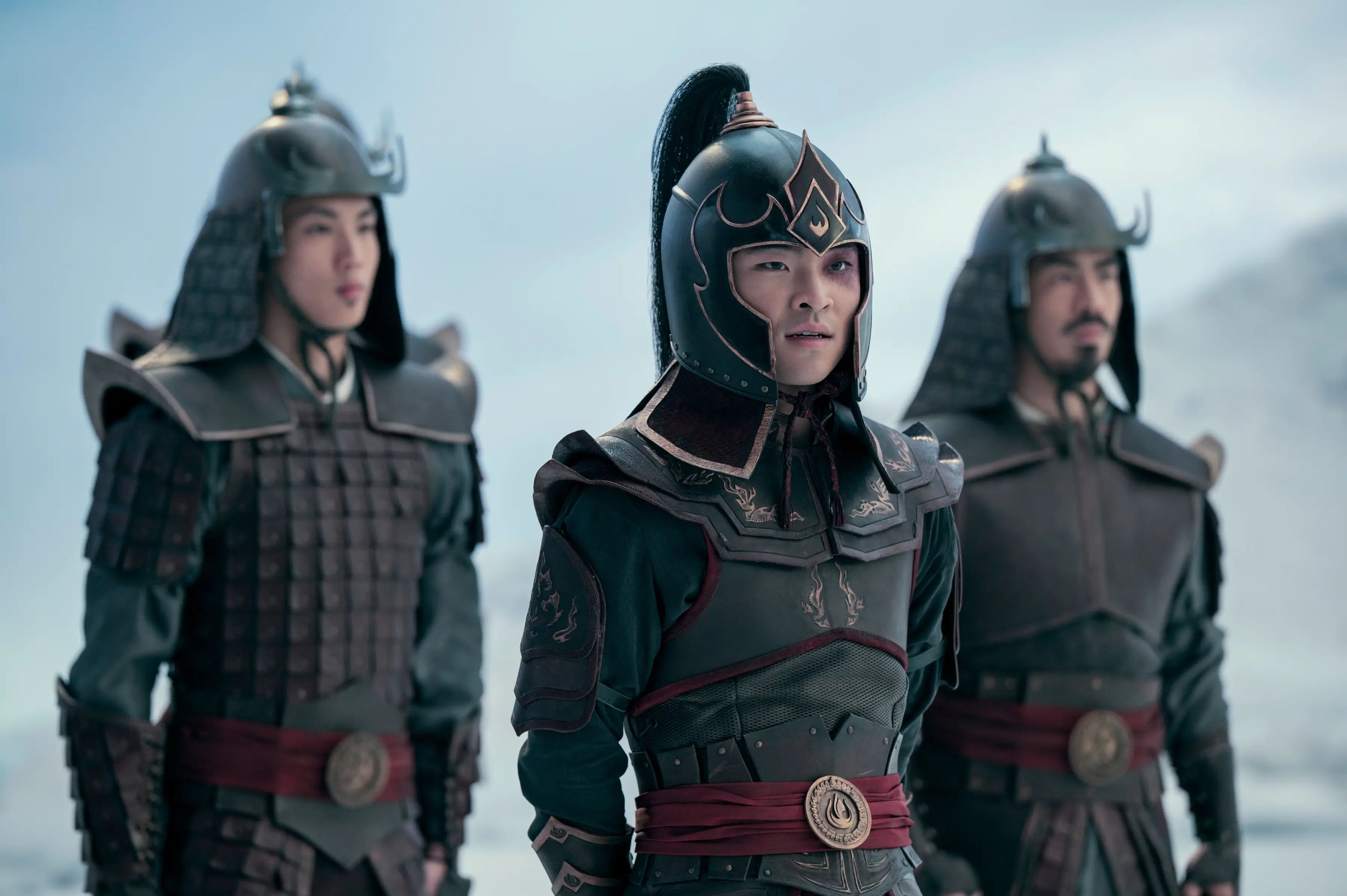 Dallas Liu como el príncipe Zuko en "Avatar: The Last Airbender".