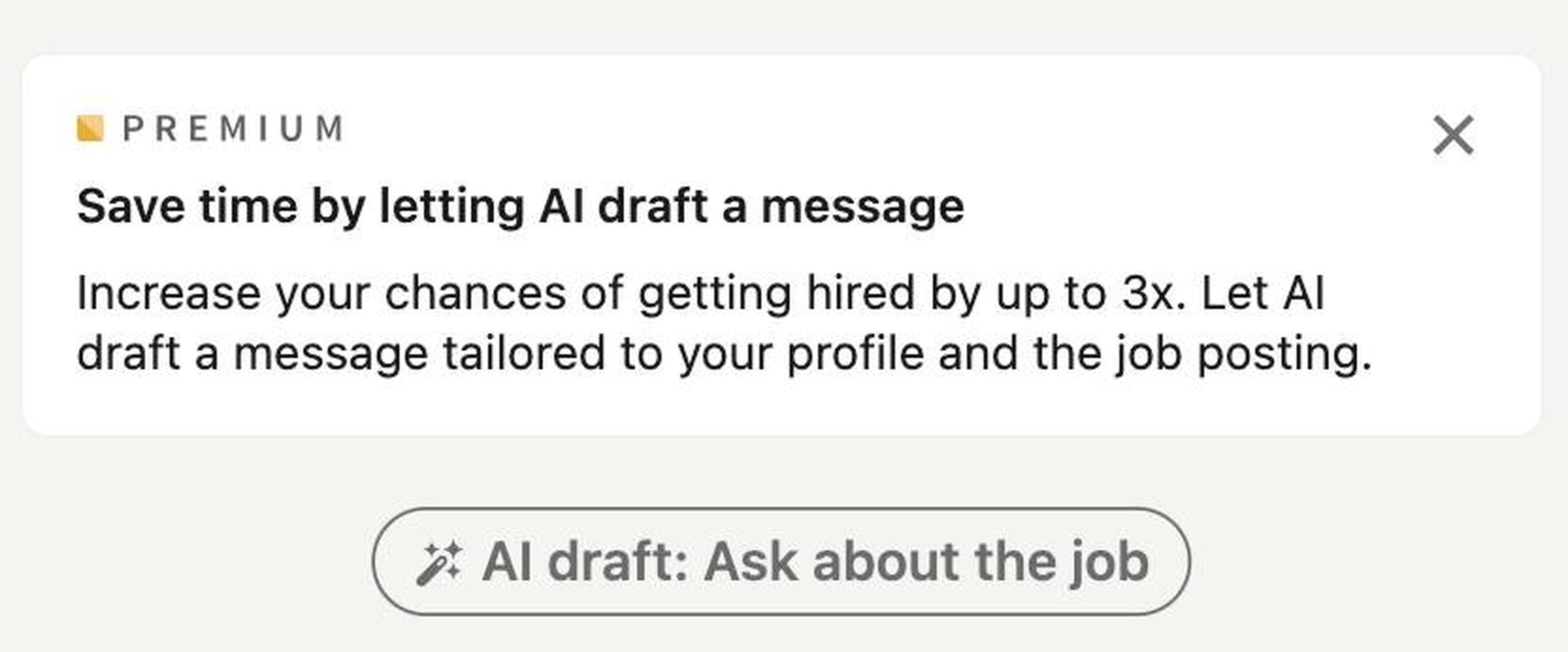 LinkedIn ha introducido diferentes funciones basadas en IA, como un bot que ayuda a los solicitantes de empleo a redactar mensajes para los reclutadores.