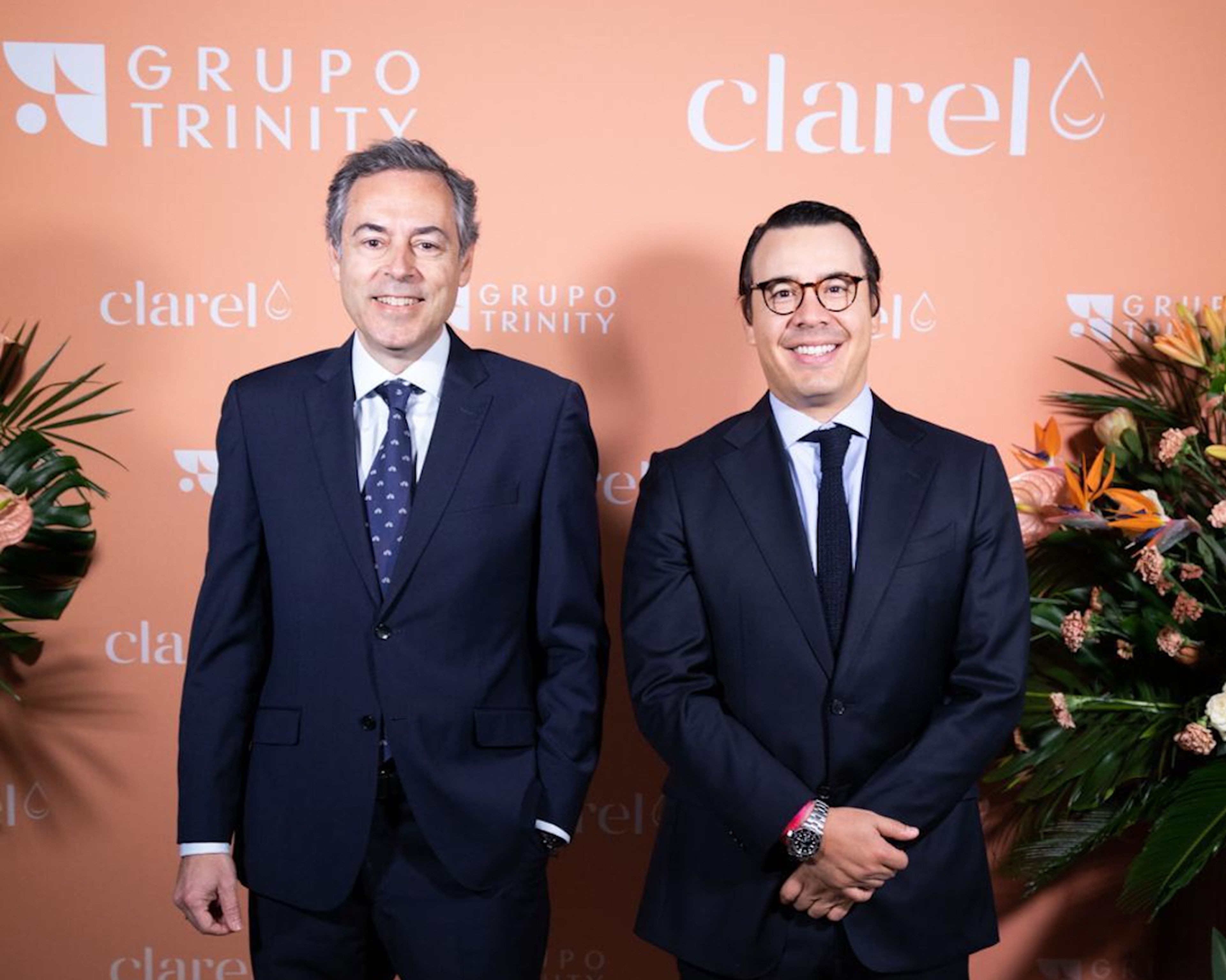 En imagen, José María Jiménez, CEO de Clarel junto a Iván Trujillo, CEO de Trinity.
