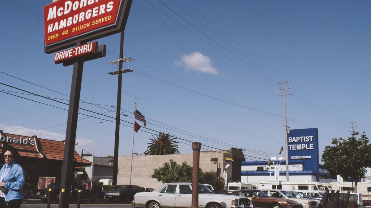 Así eran los McDonald&#39;s de los años 80