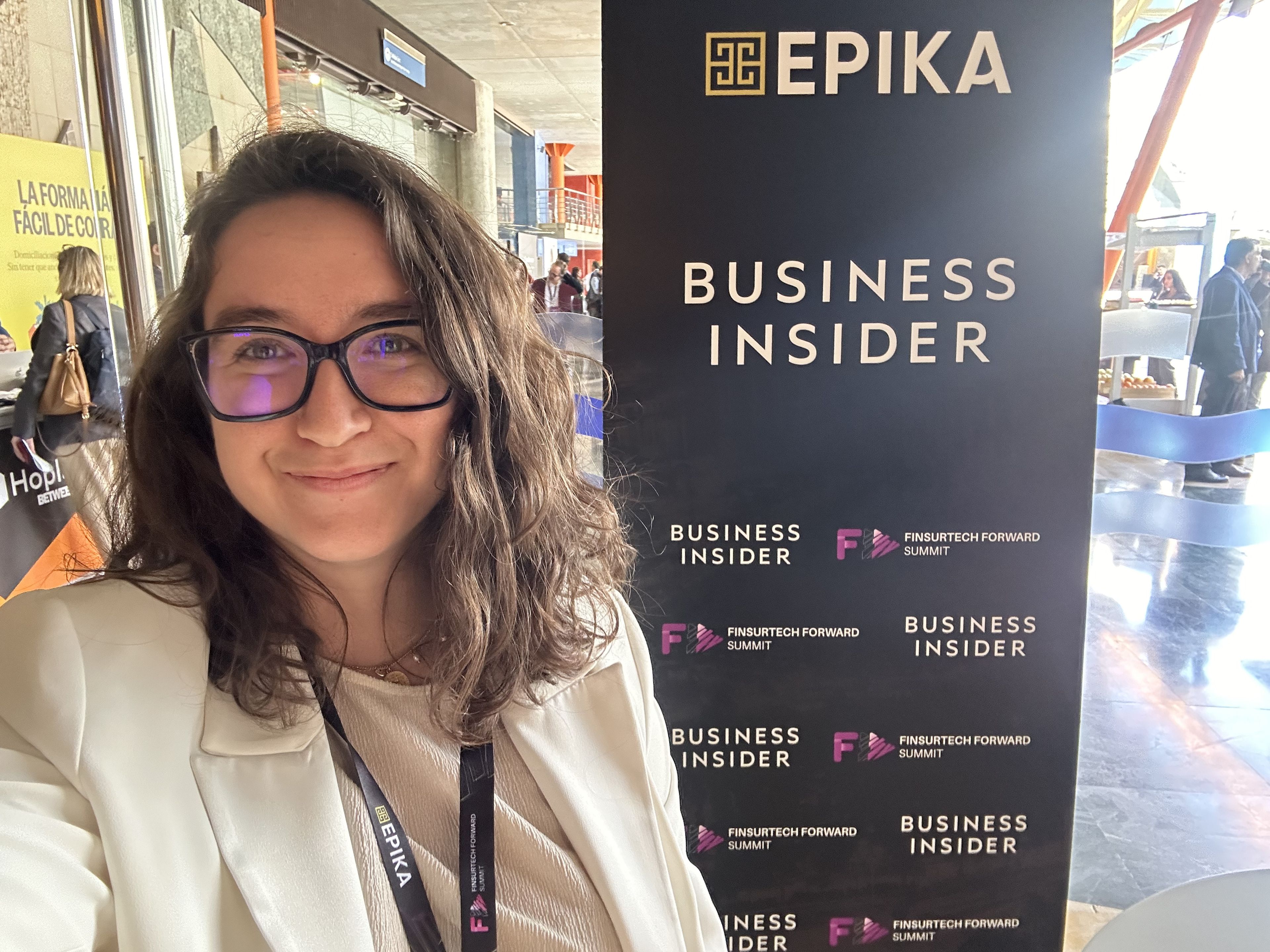 Kamila Barca, editora de Finanzas Personales de Business Insider España, en el Finsurtech Forward Summit 2024, en Málaga.