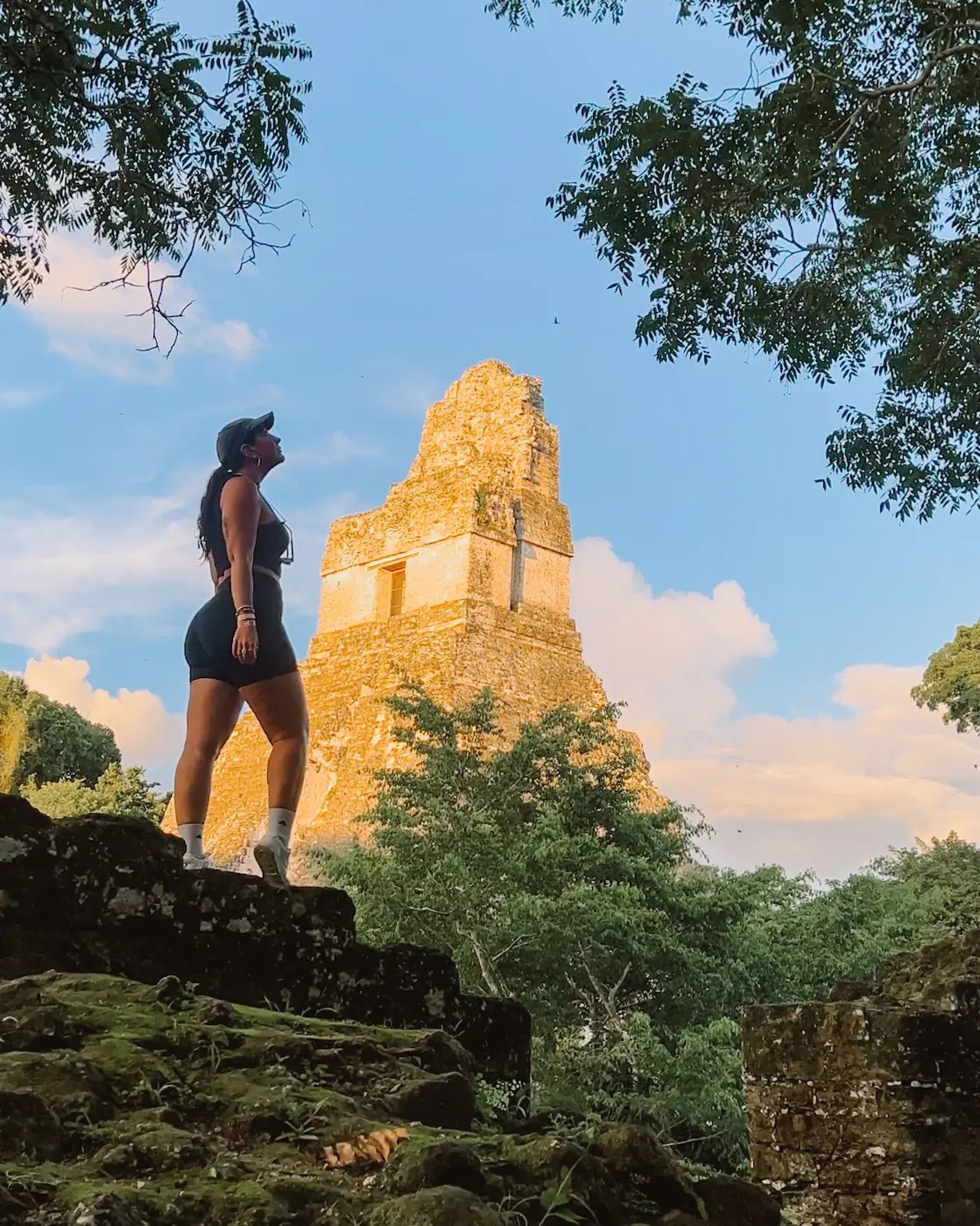 Boardman en el Parque Nacional de Tikal (Guatemala).