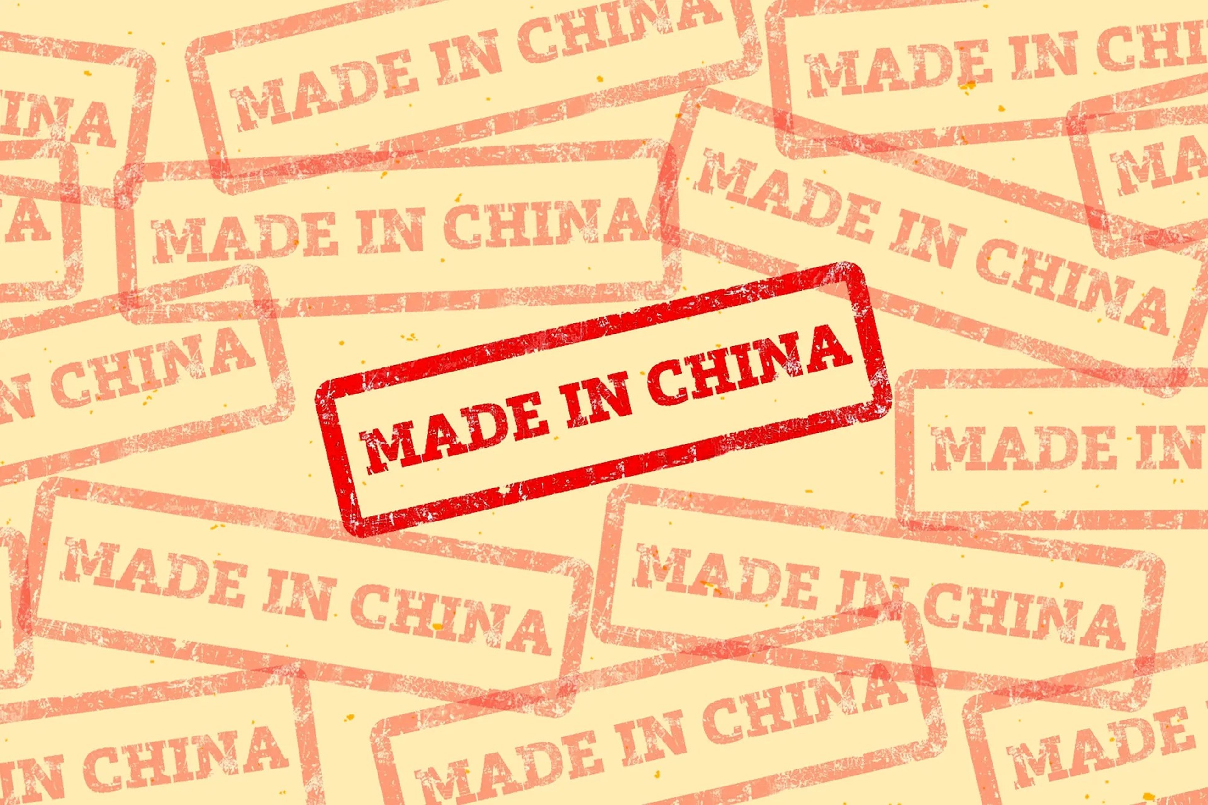 Made in china stamp
