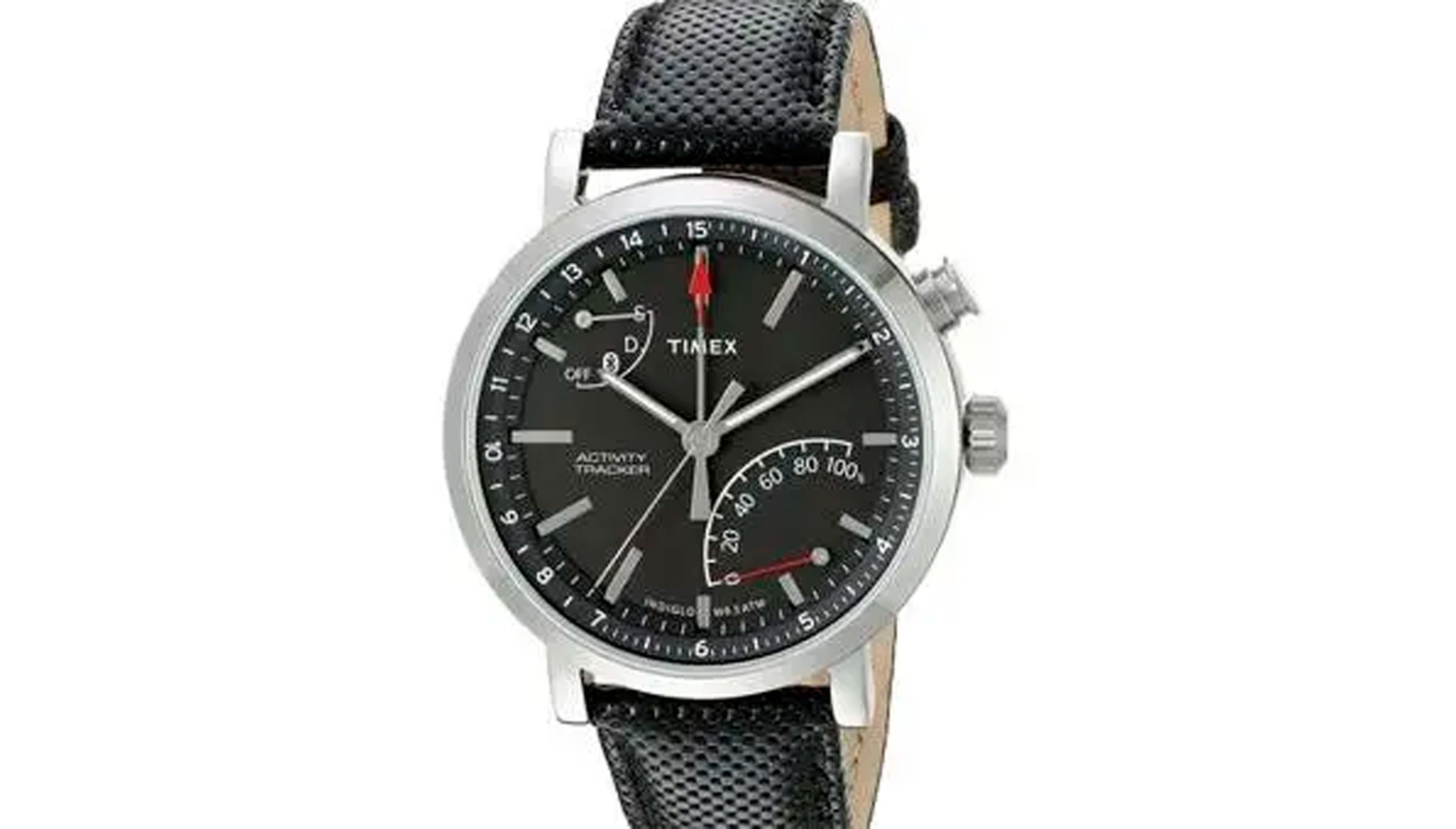 Los relojes Timex son una opción sencilla pero popular en Silicon Valley. El Metropolitan+ Activity Tracker Smart Watch cuesta 199 dólares en Amazon, es decir, 186 euros.