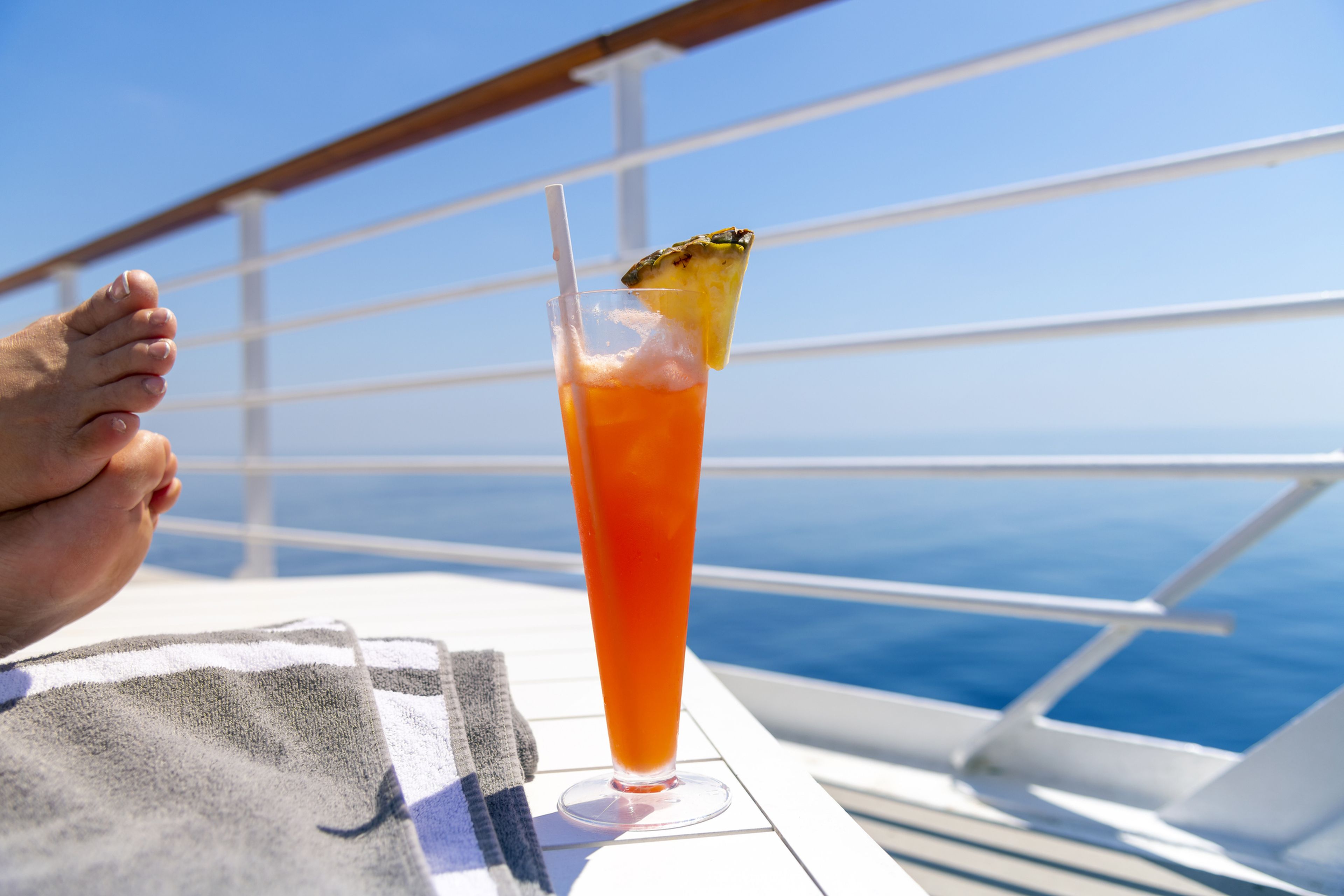 Bebidas en cruceros
