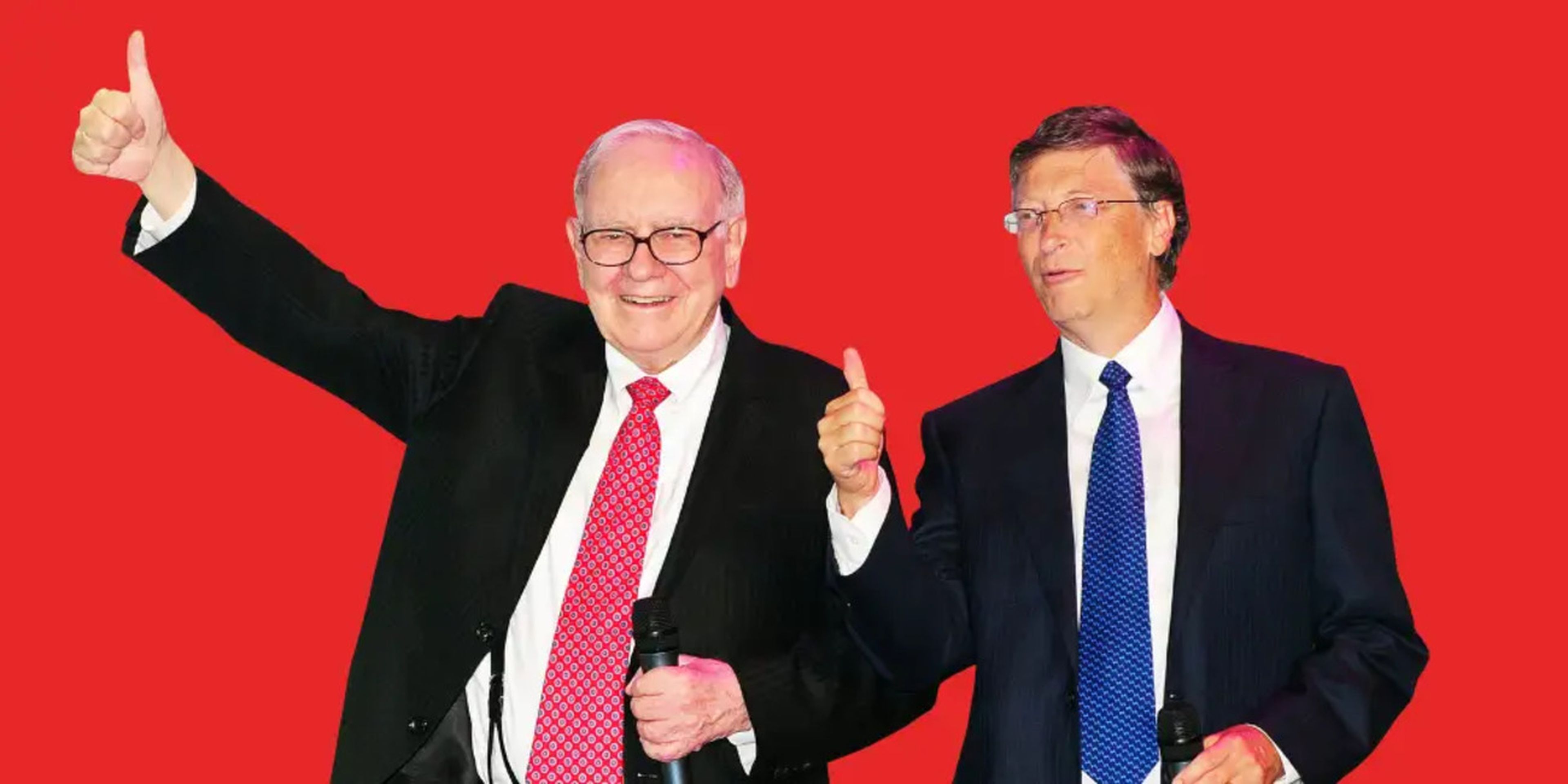 Warren Buffett y Bill Gates.