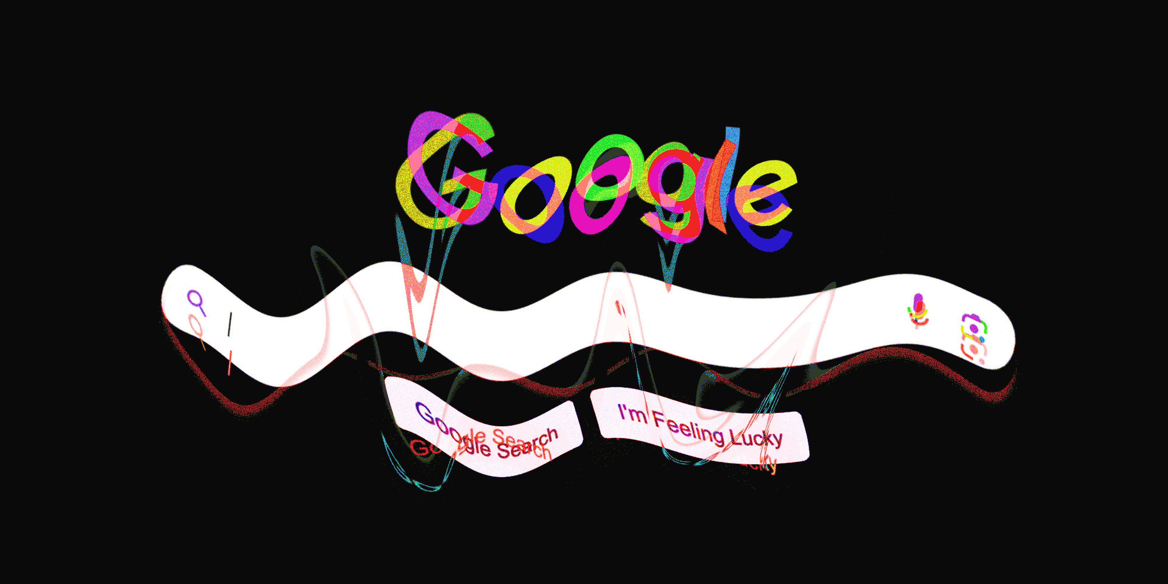 Ilustración con el logo de Google.