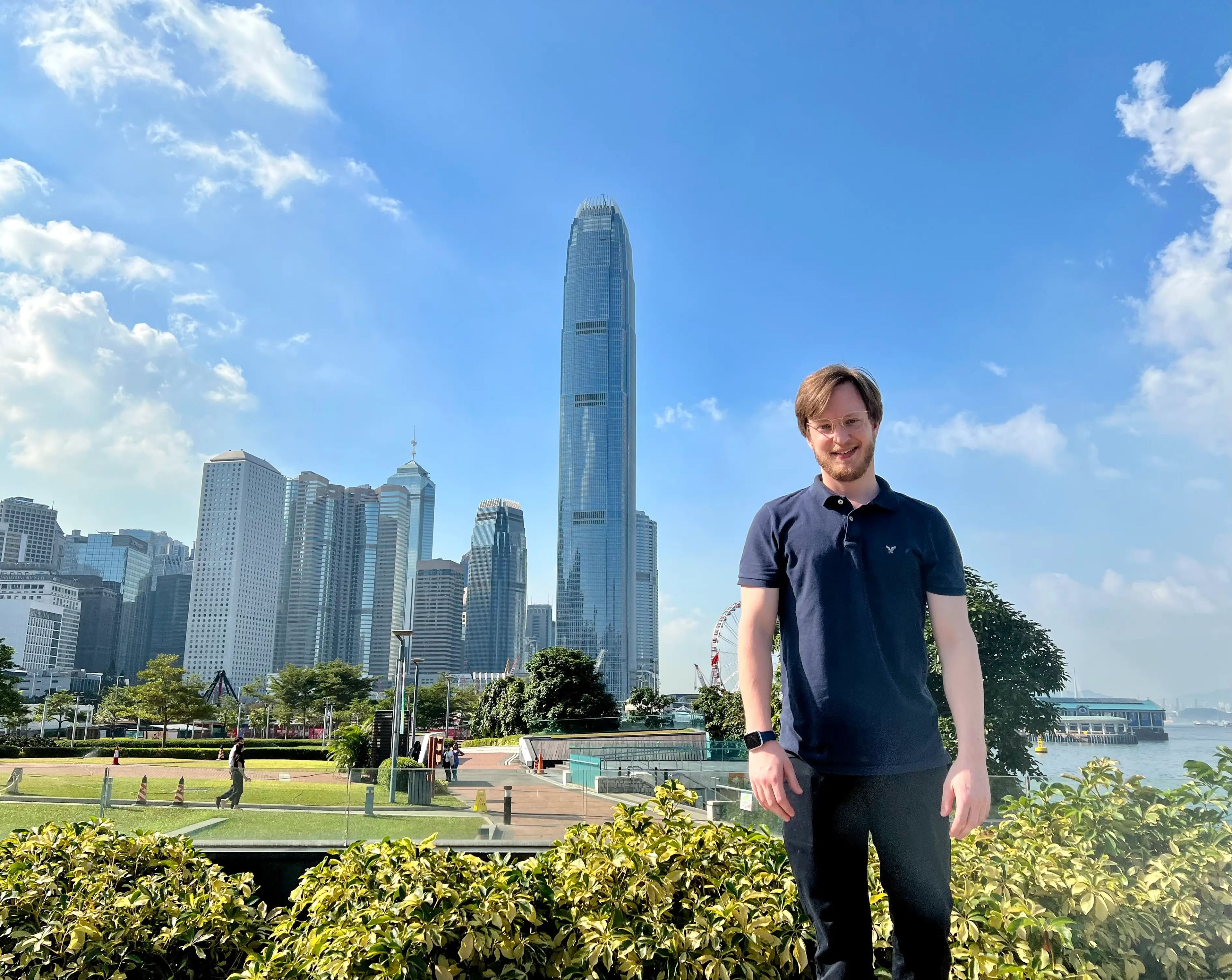 Jerome Barty-Taylor, de 35 años, es el propietario de una empresa de tutorías privadas en Hong Kong.