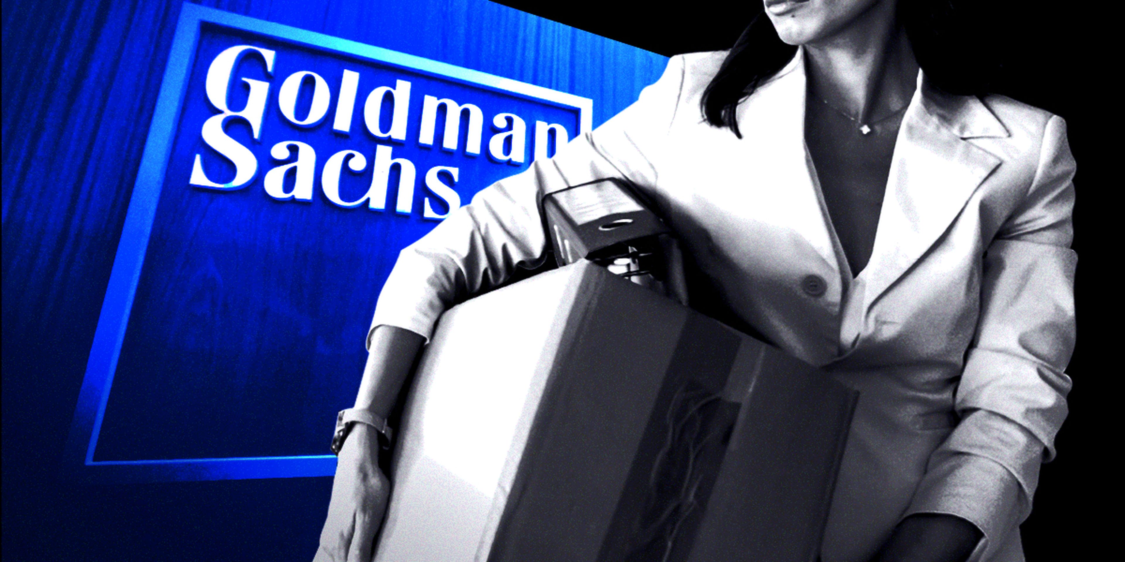 Las mujeres están dejando Goldman Sachs.