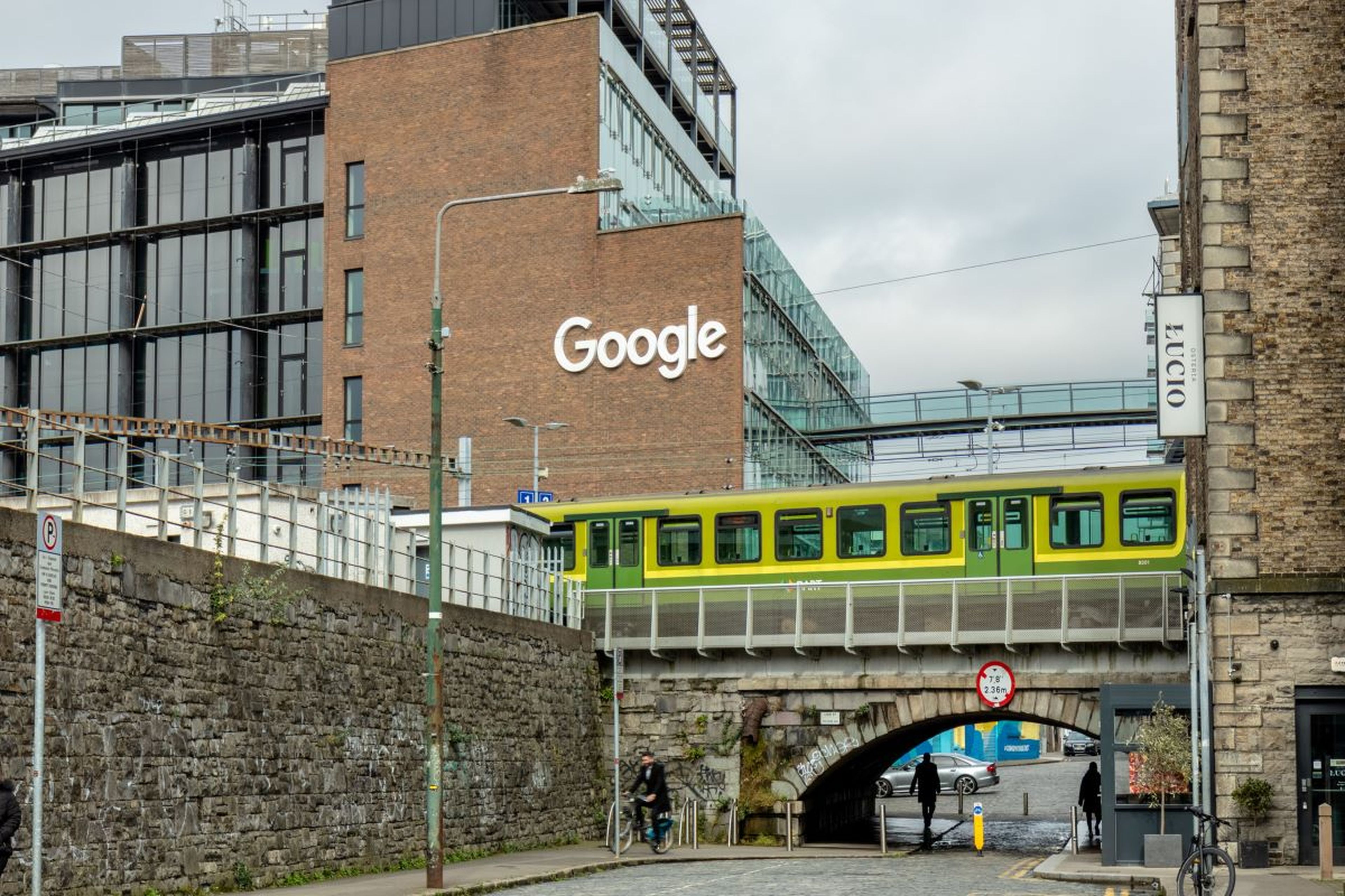Oficinas de Google en Dublín, Irlanda.