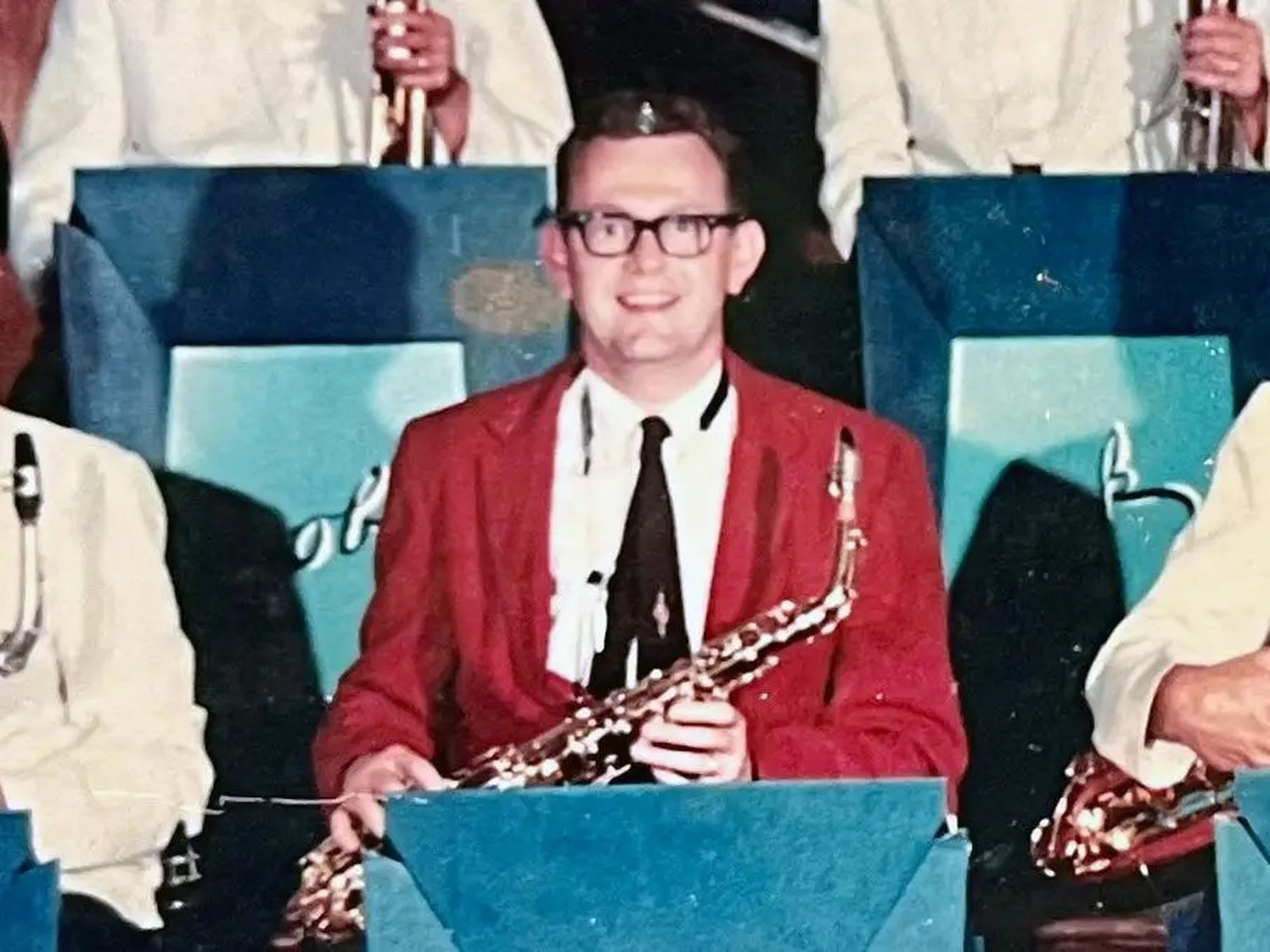 El saxofón fue ora de sus grandes pasiones.