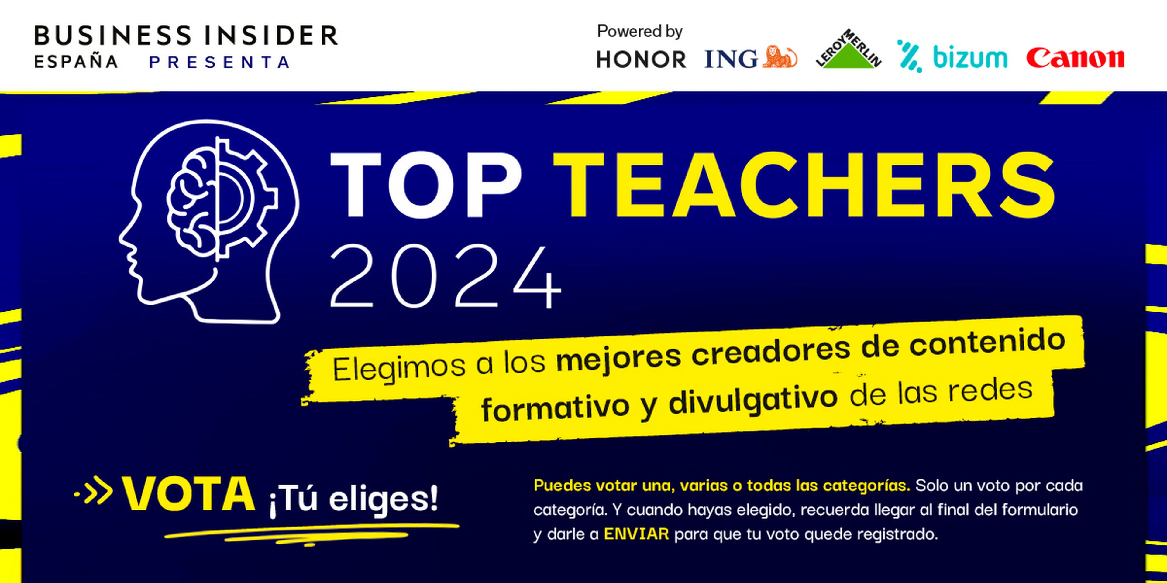 Top Teachers 2024 vota