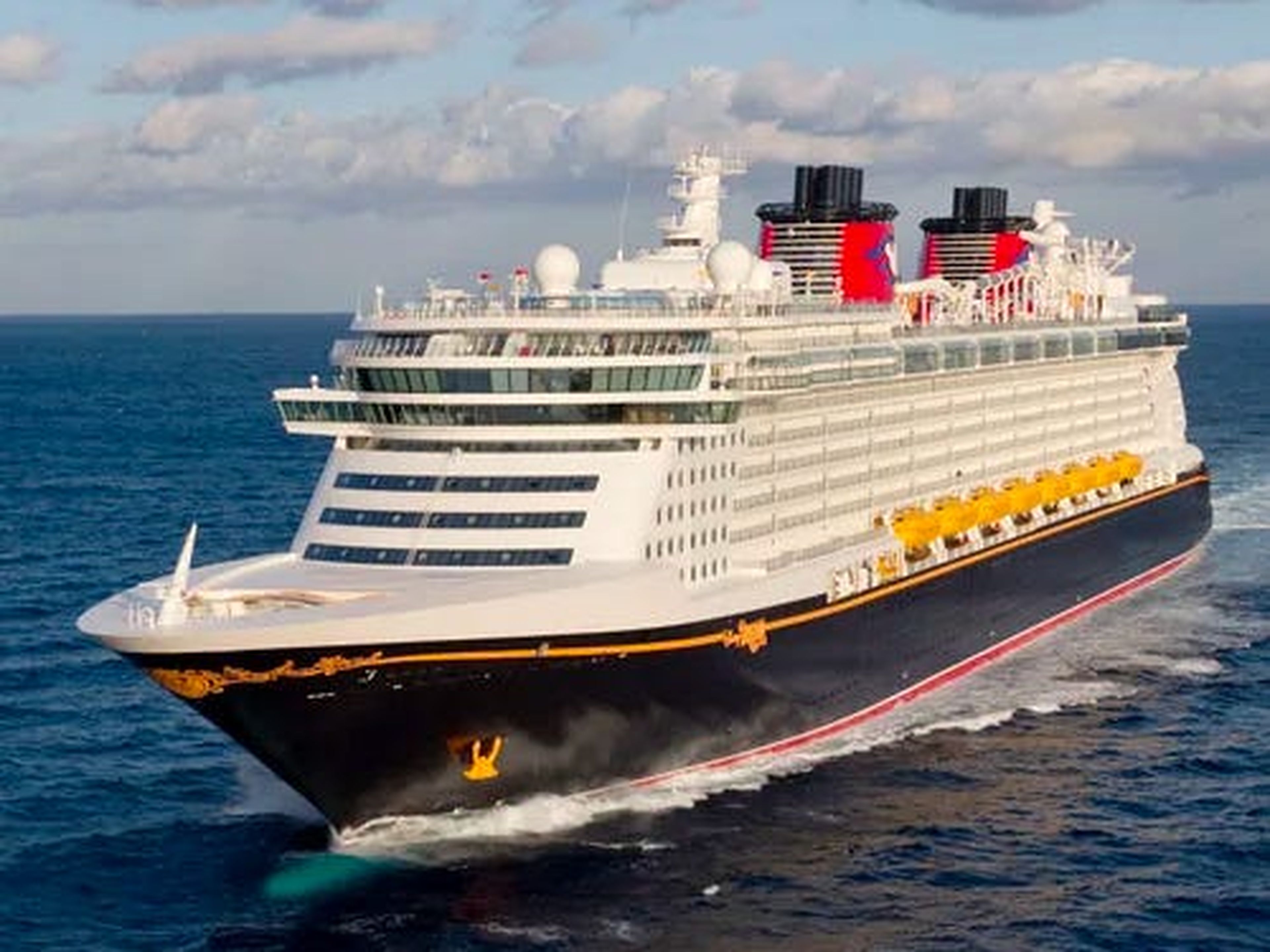 Crucero Disney Dream en alta mar