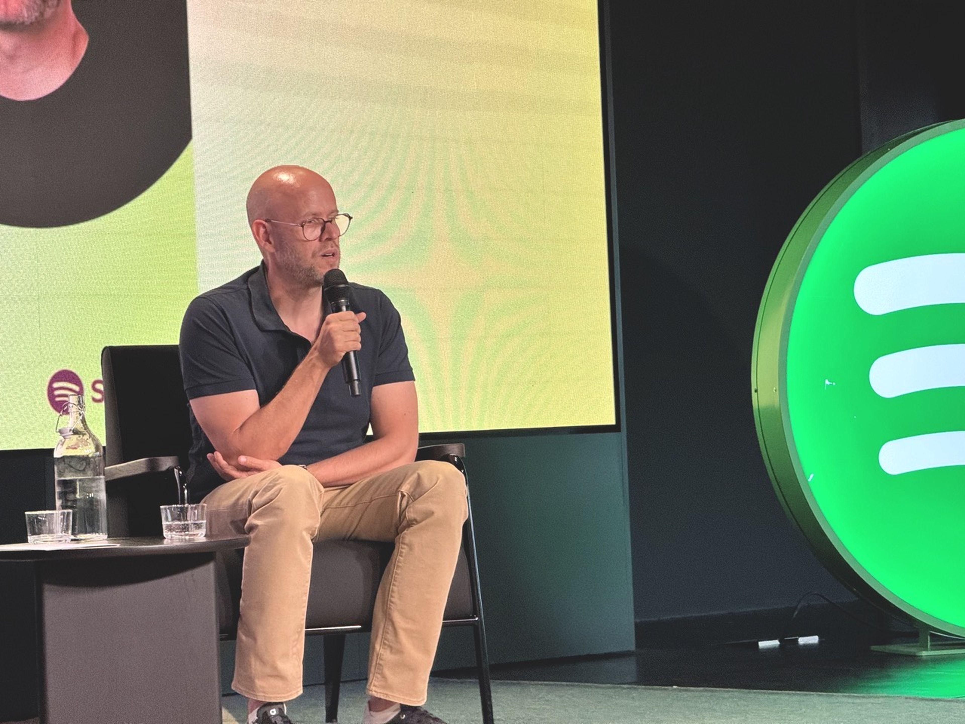 Daniel Ek, CEO y fundador de Spotify.