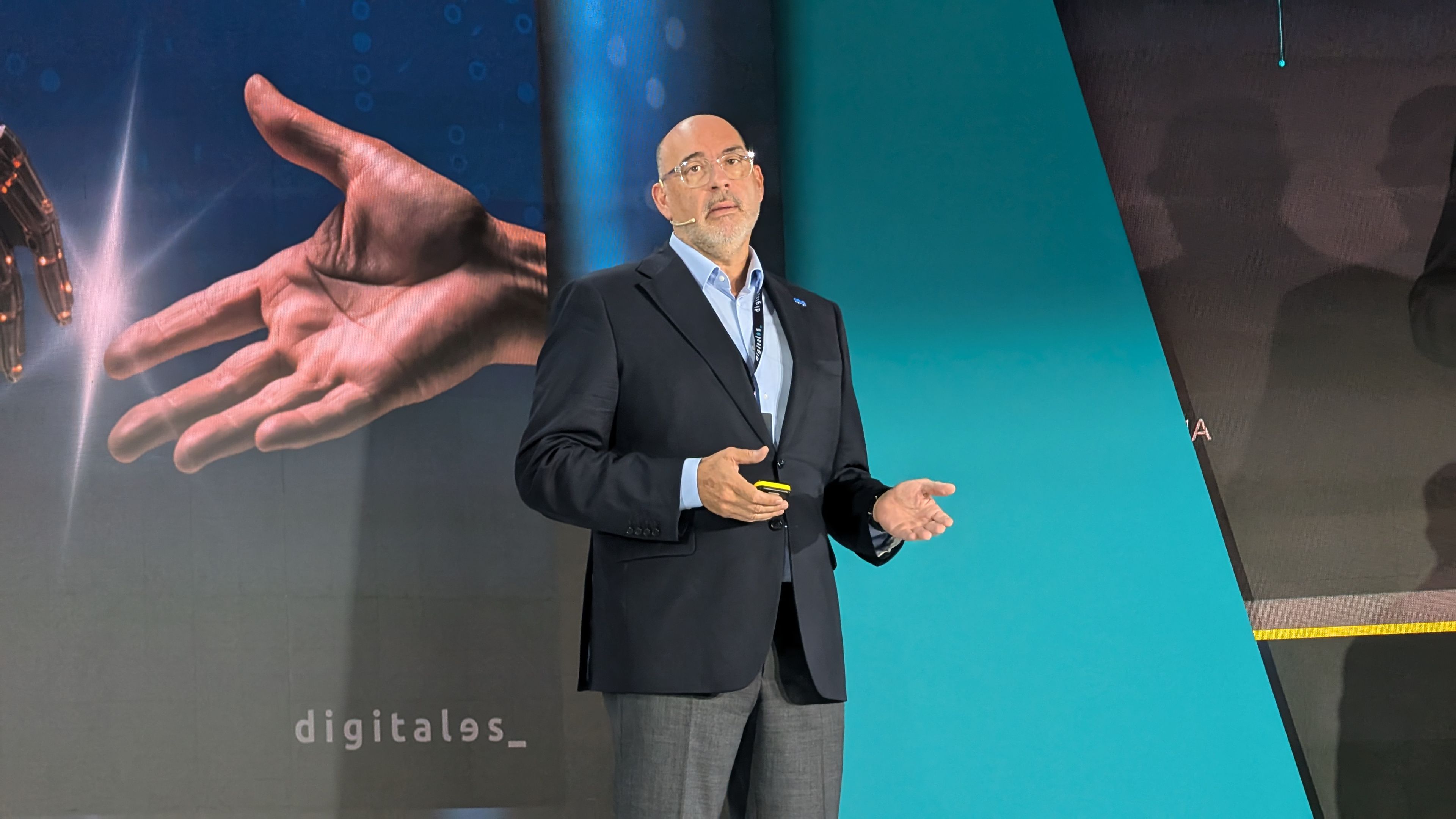 Emilio Gayo, presidente de Telefónica España, en DigitalES Summit 2024.