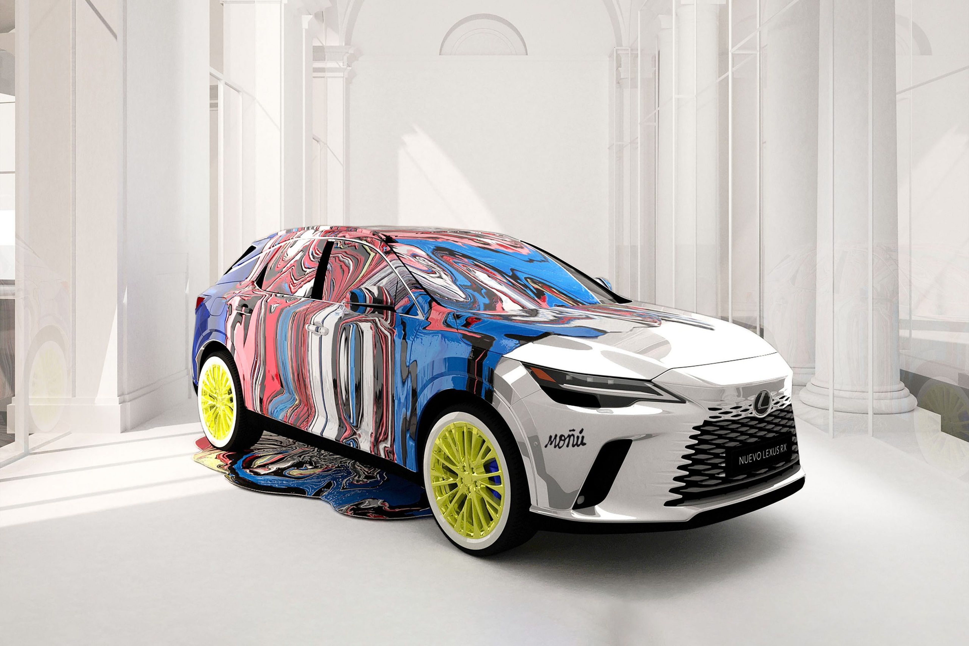 José Moñú ganó con ‘Kumano Kodo’ la VI edición del Concurso de Diseño Lexus Art Car