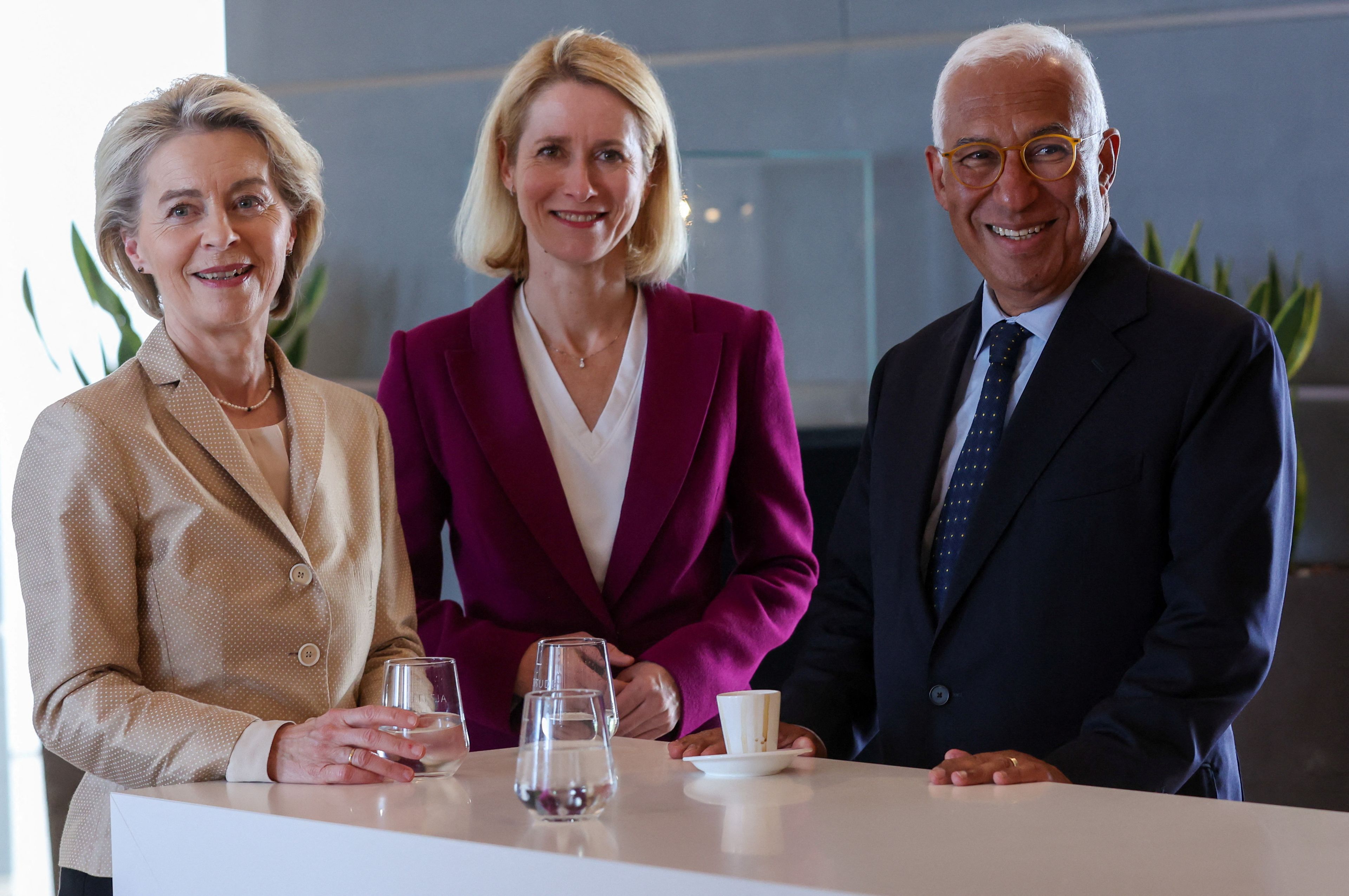 Ursula von der Leyen, Kaja Kallas y Antonio Costa, nuevos líderes de la UE.