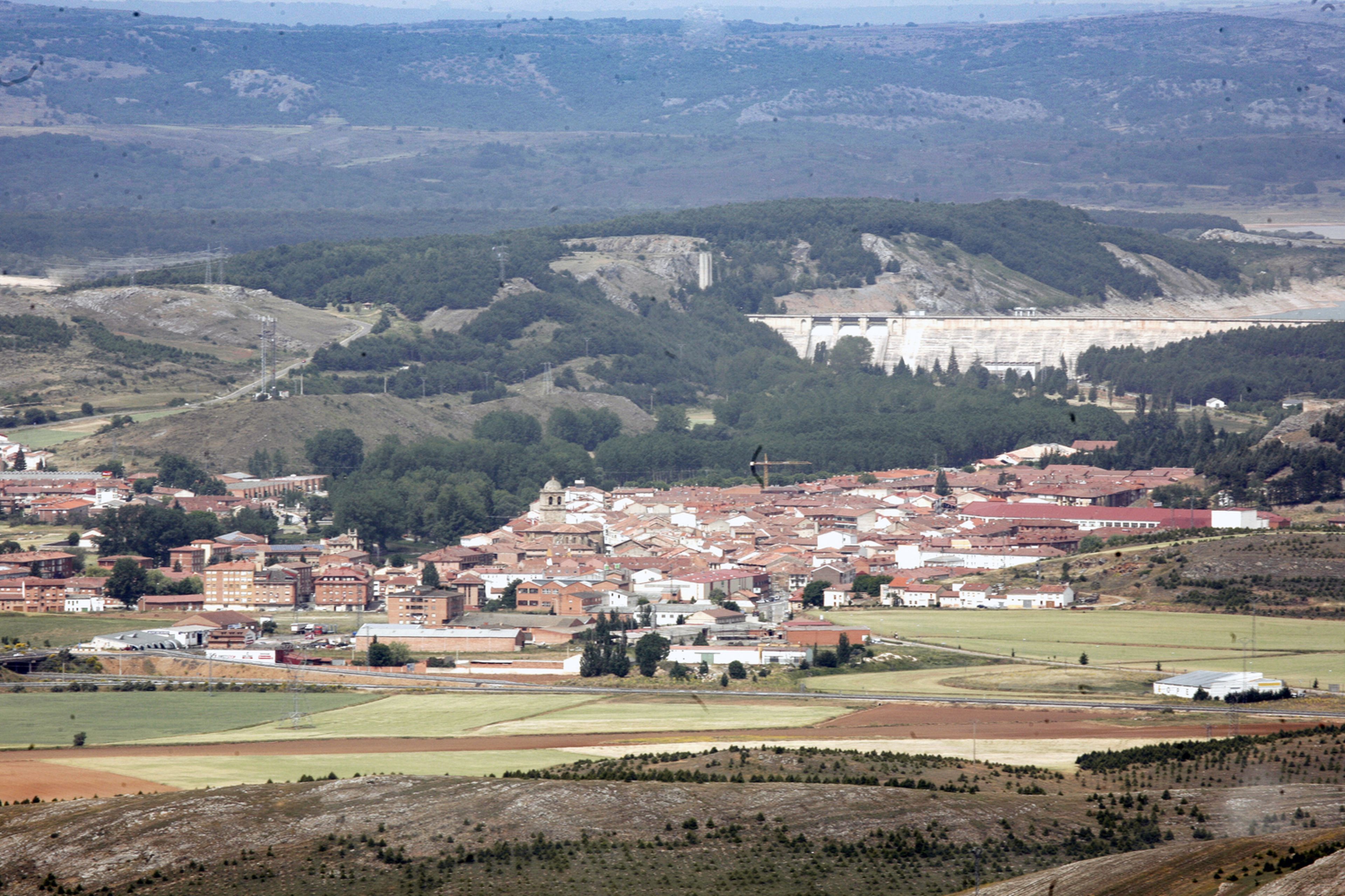 Vista panorámica de Aguilar de Campoo