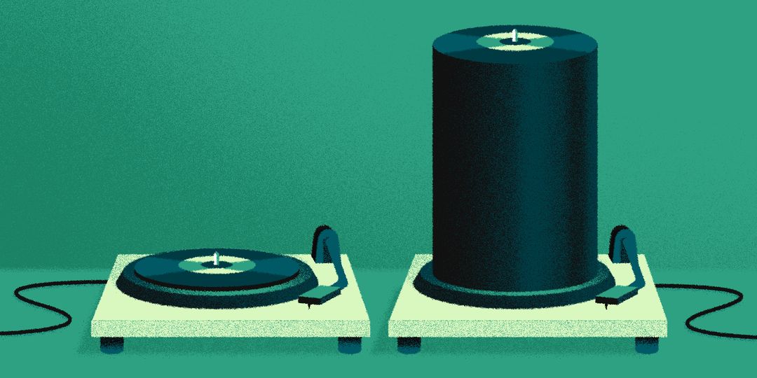Algoritmos música y Spotify ilustración