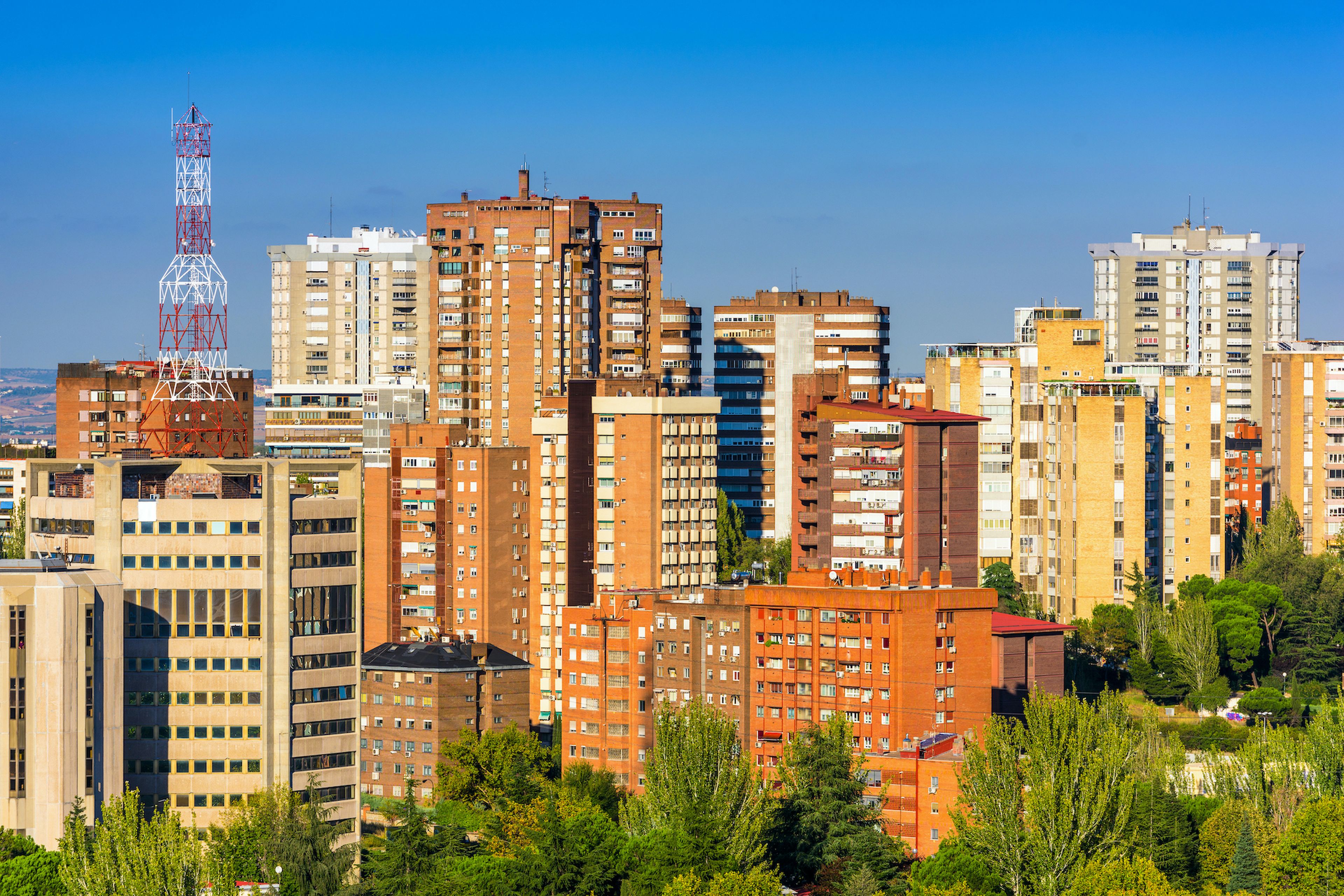 Edificios de vivienda en Madrid