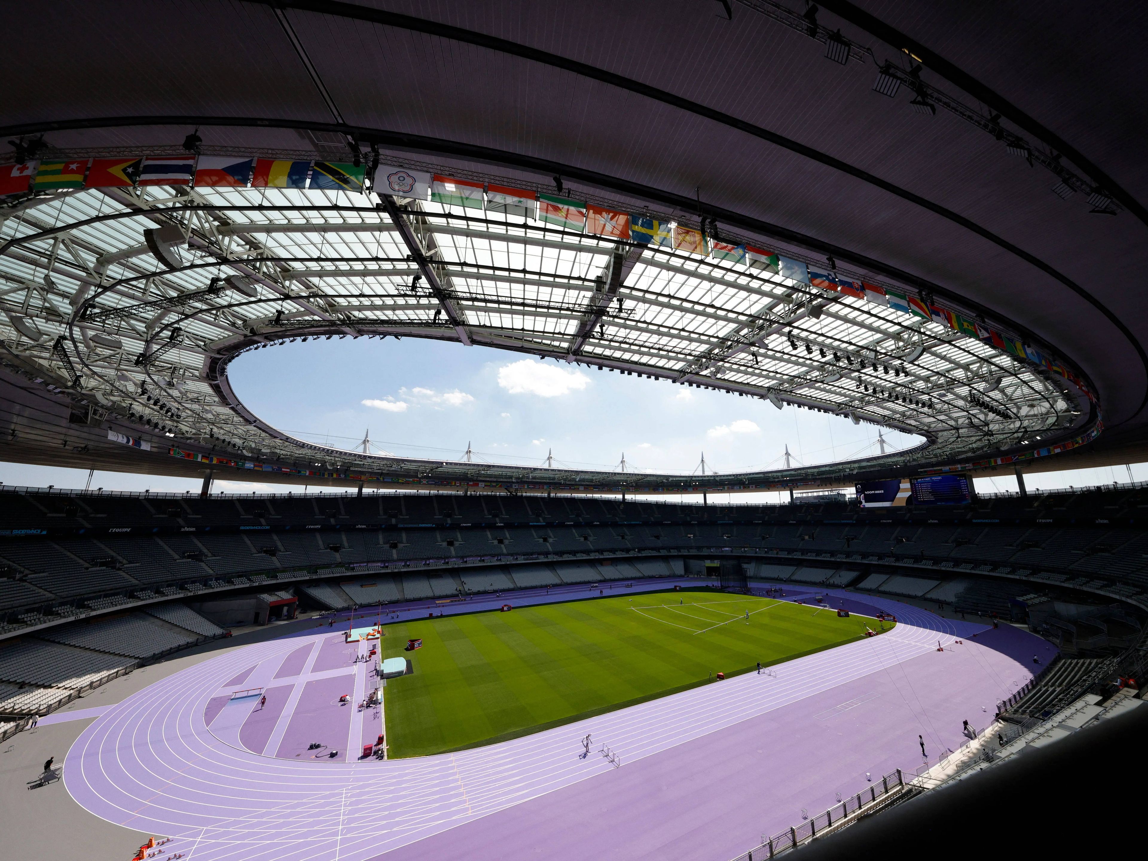 El Estadio de Francia acogerá las pruebas de atletismo, los partidos de rugby a siete y la ceremonia de clausura.