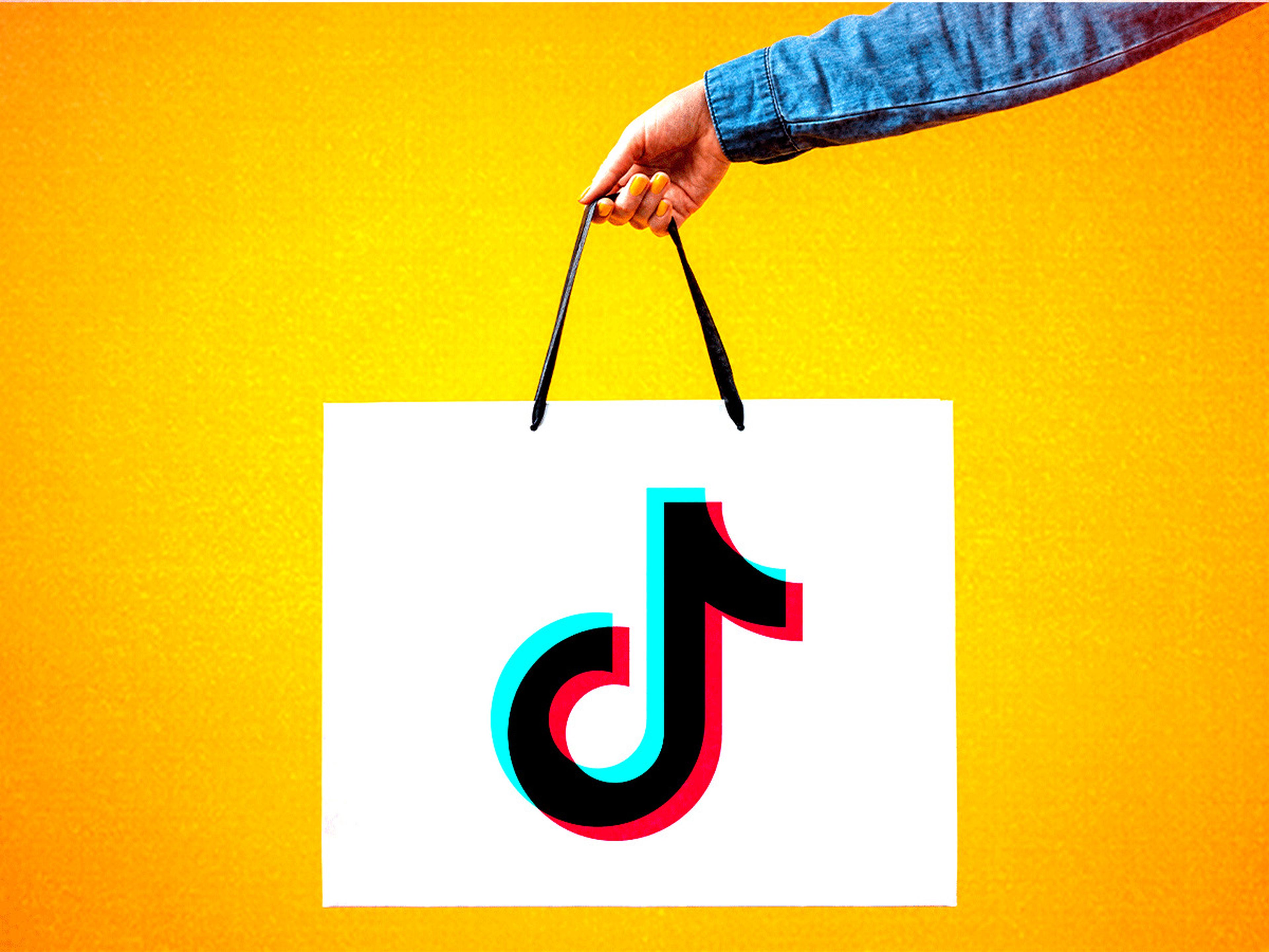 Una ilustración de TikTok Shop.