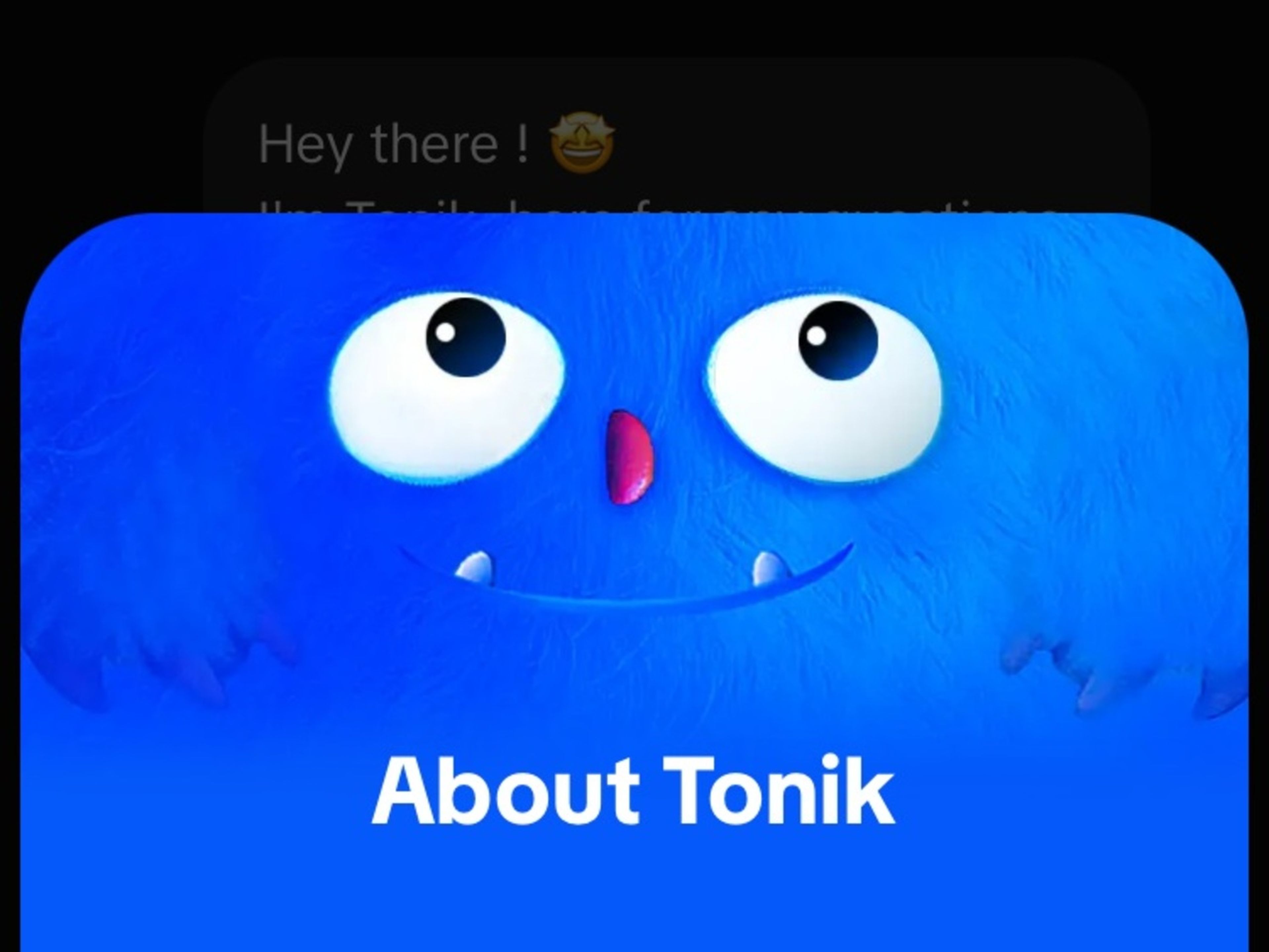 Una imagen de Tonik, el nuevo chatbot de inteligencia artificial de TikTok Music.