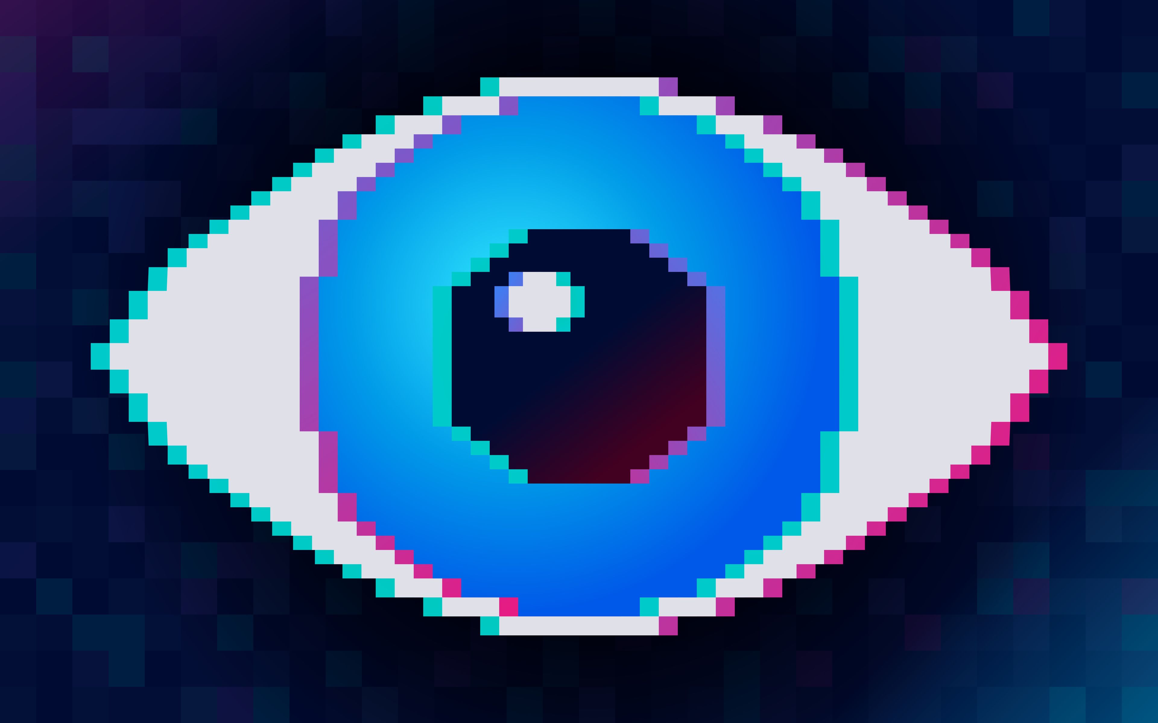 Ojo pixel.