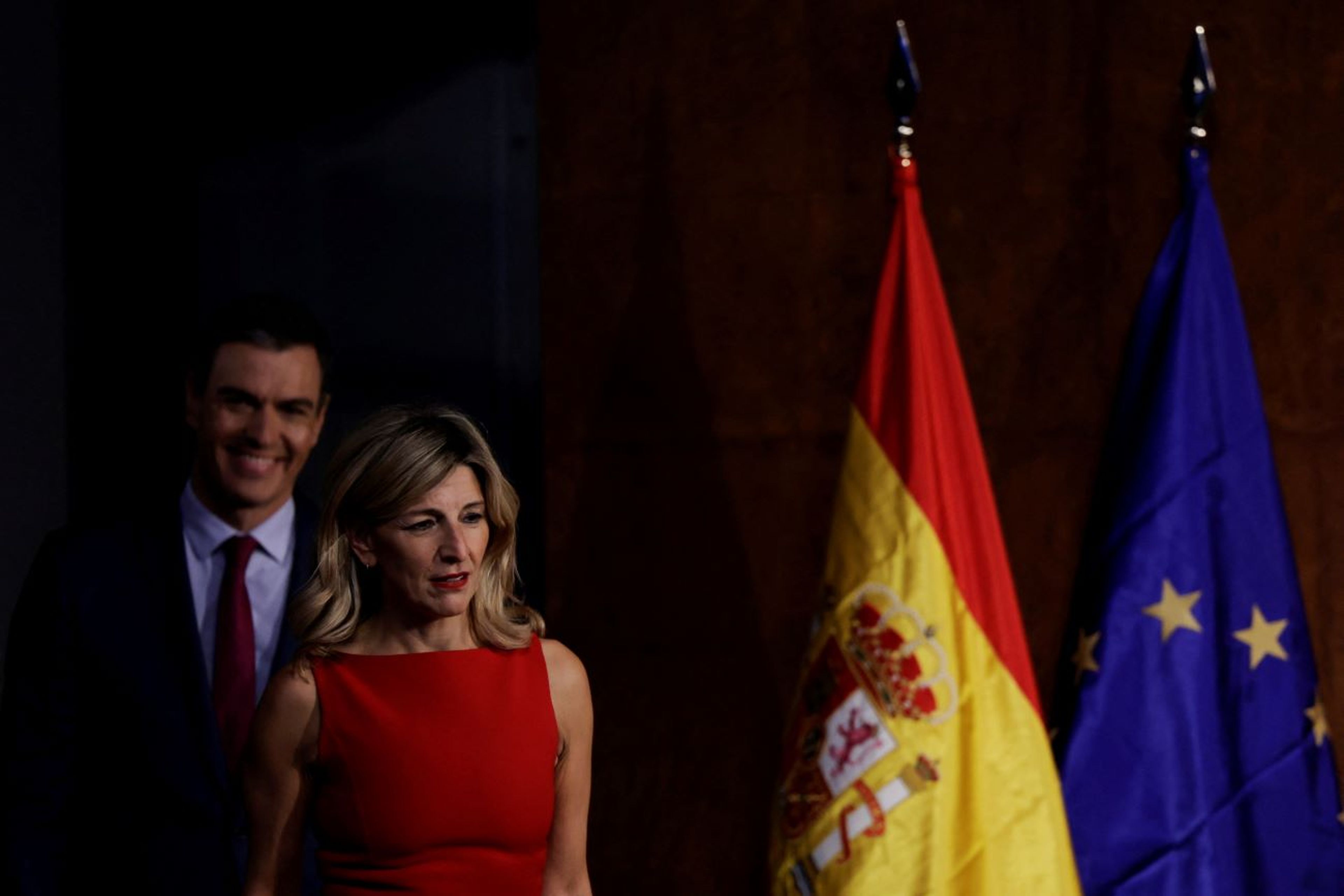 Pedro Sánchez y Yolanda Díaz