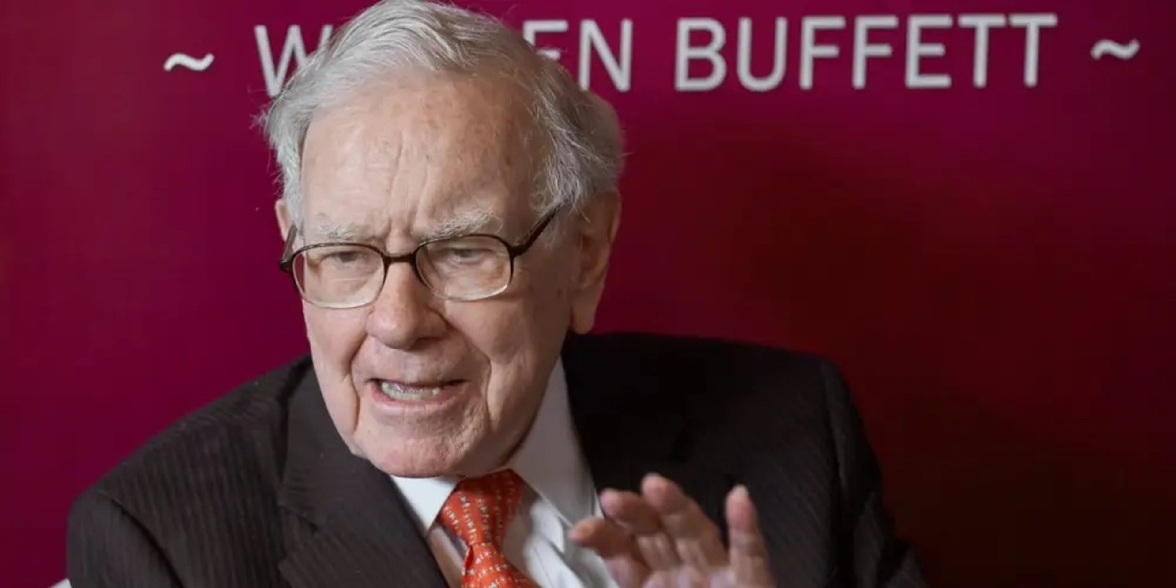 Warren Buffett, CEO de Berkshire Hathaway.