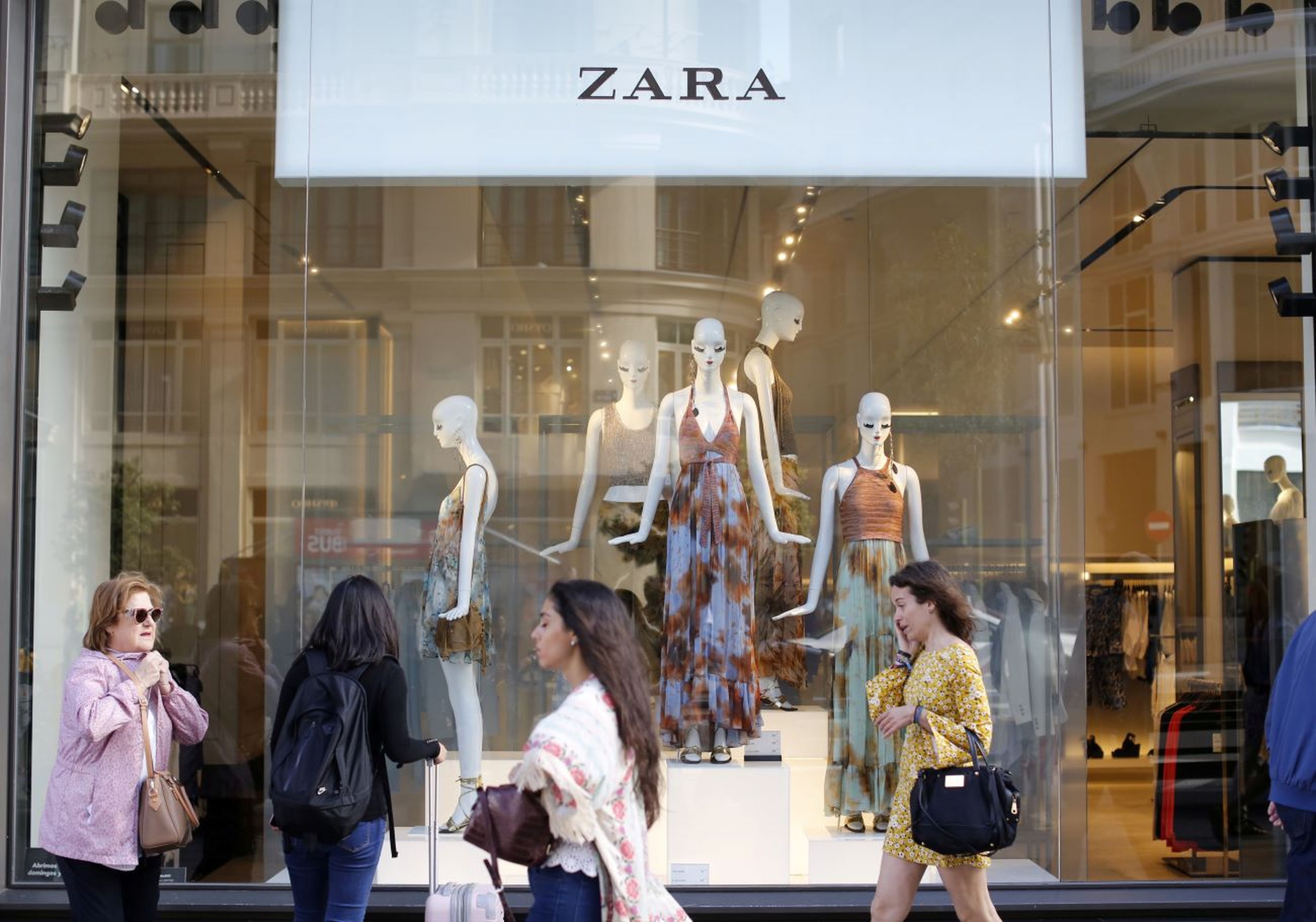 Zara, tienda en Madrid, España