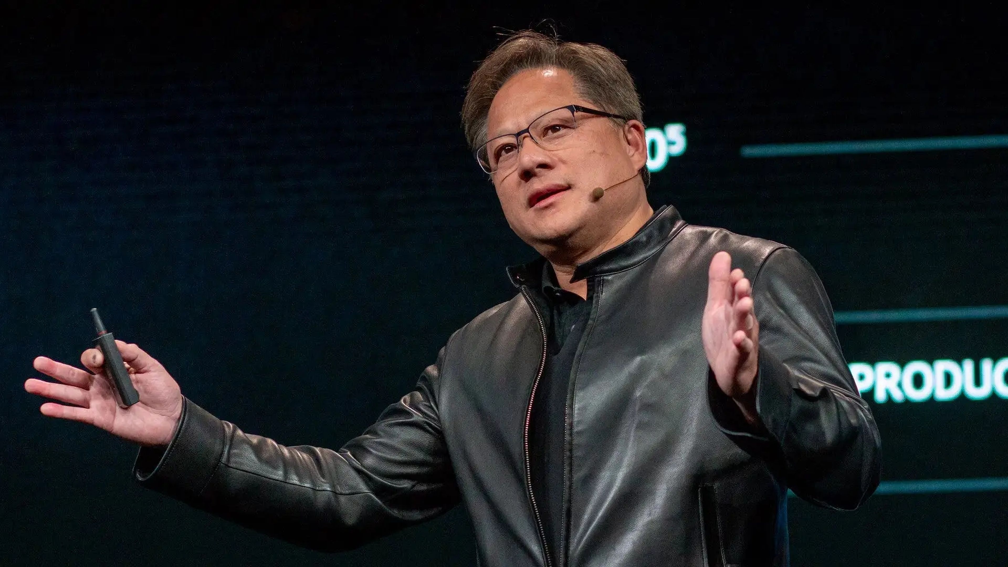 El CEO de Nvidia, Jensen Huang,