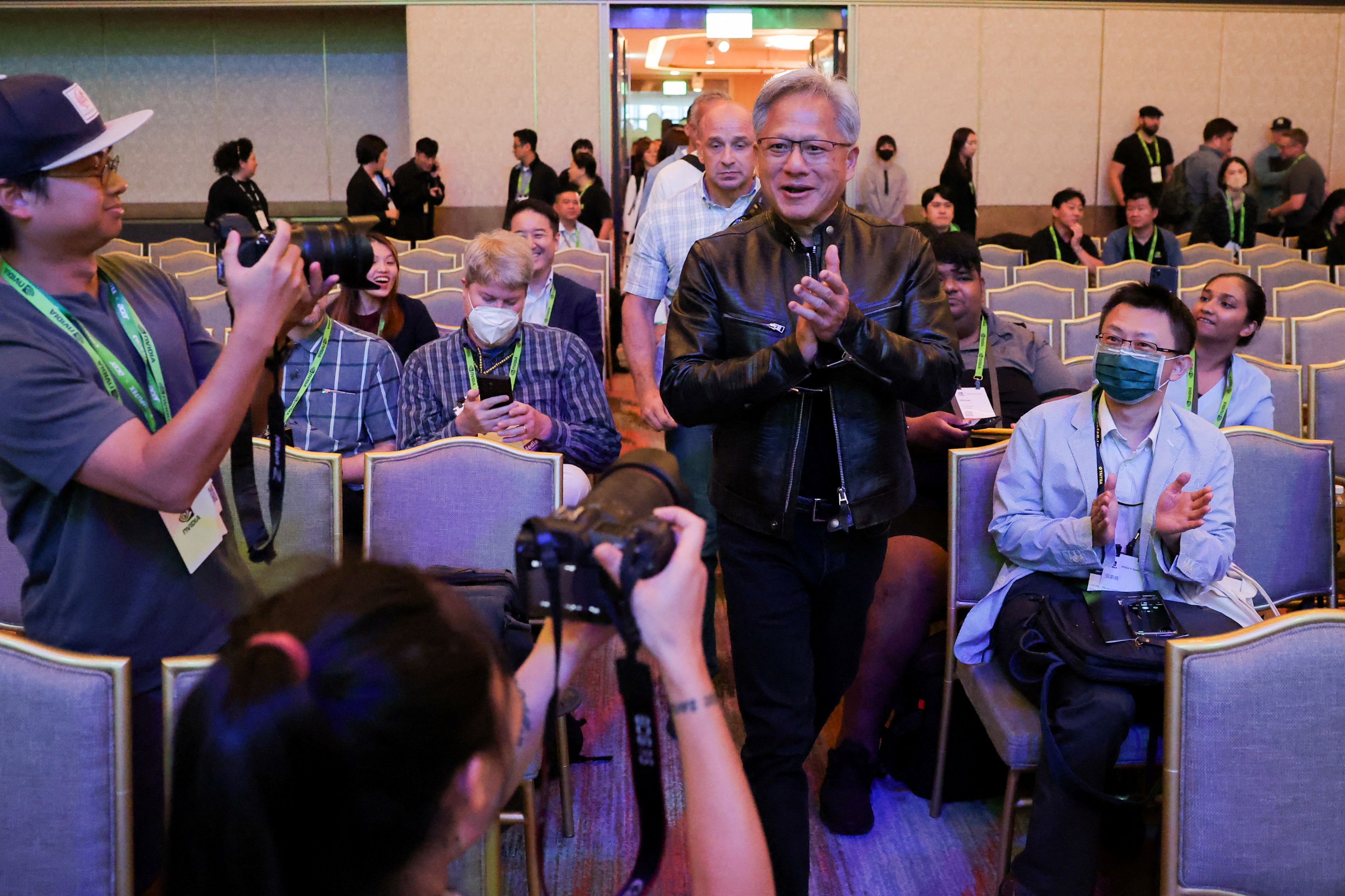 Jensen Huang, director ejecutivo de Nvidia.